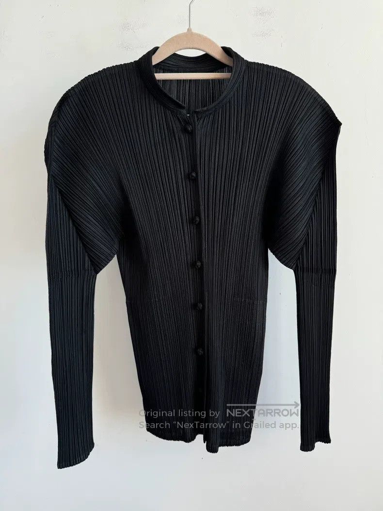 Issey Miyake Issey Miyake Black Coat Size L / US 10 / IT 46 - 1 Thumbnail