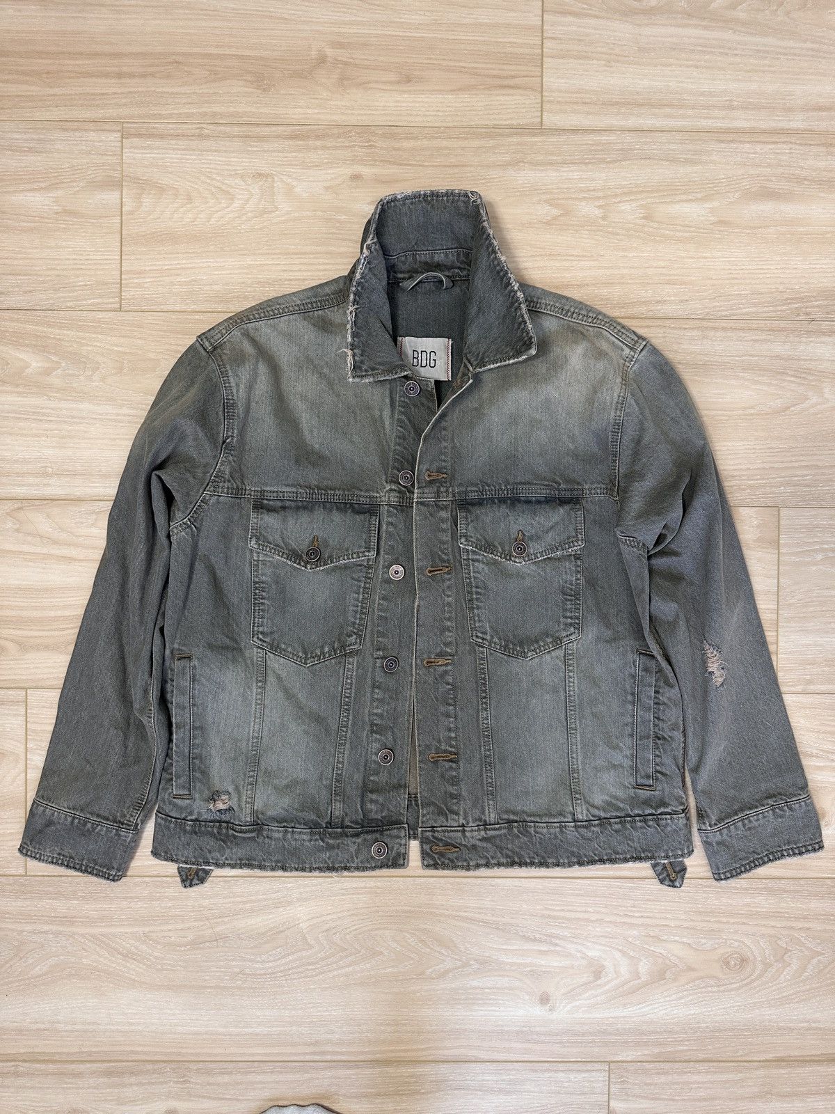 Bdg BDG Denim Washed Jacket Size US L / EU 52-54 / 3 - 1 Thumbnail