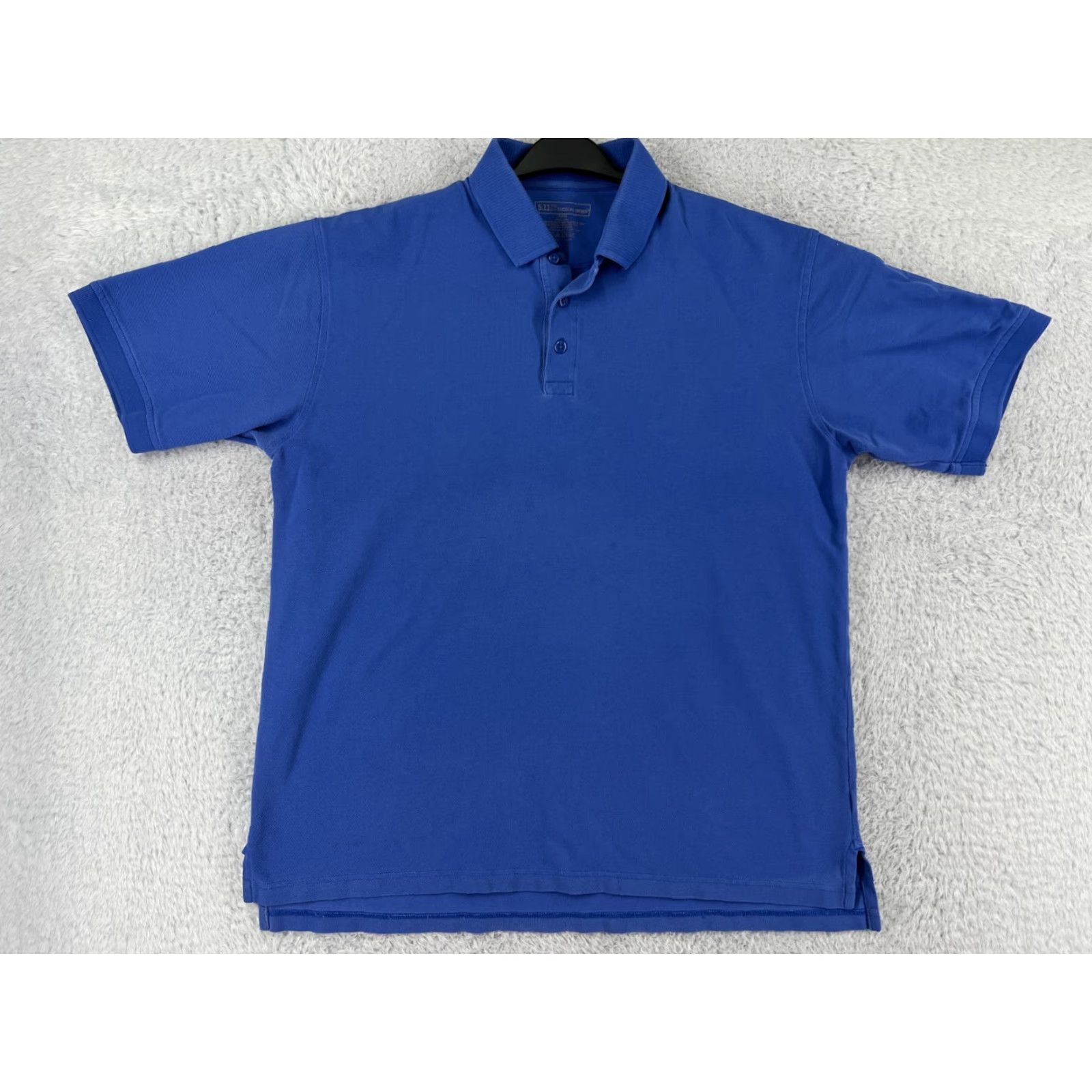Vintage 5.11 Tactical Polo Shirt Mens L Blue Short Sleeve 100% Cotton Knit Polo Capable of All Seasons Size US L / EU 52-54 / 3 - 2 Thumbnail