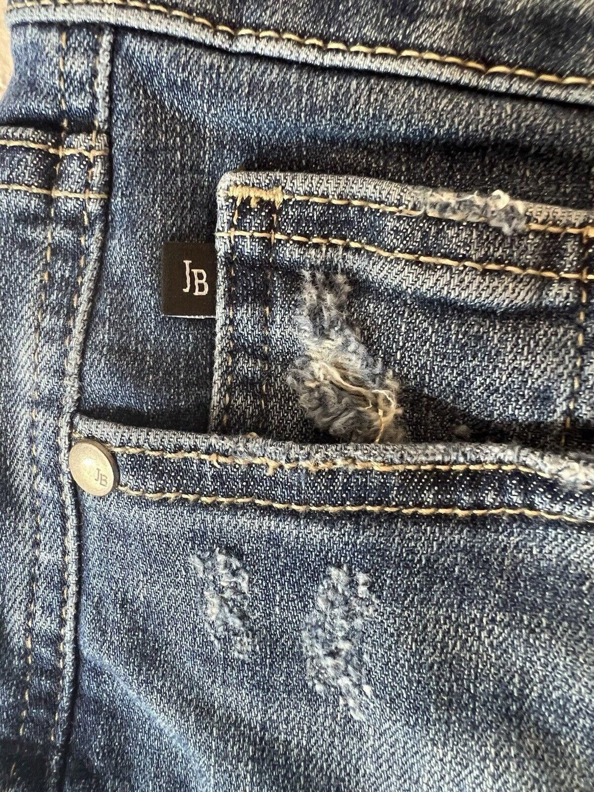 Designer Judy Blue Shorts Womens Size M Stretch Modified Raw Hem Size 32" / US 10 / IT 46 - 3 Thumbnail