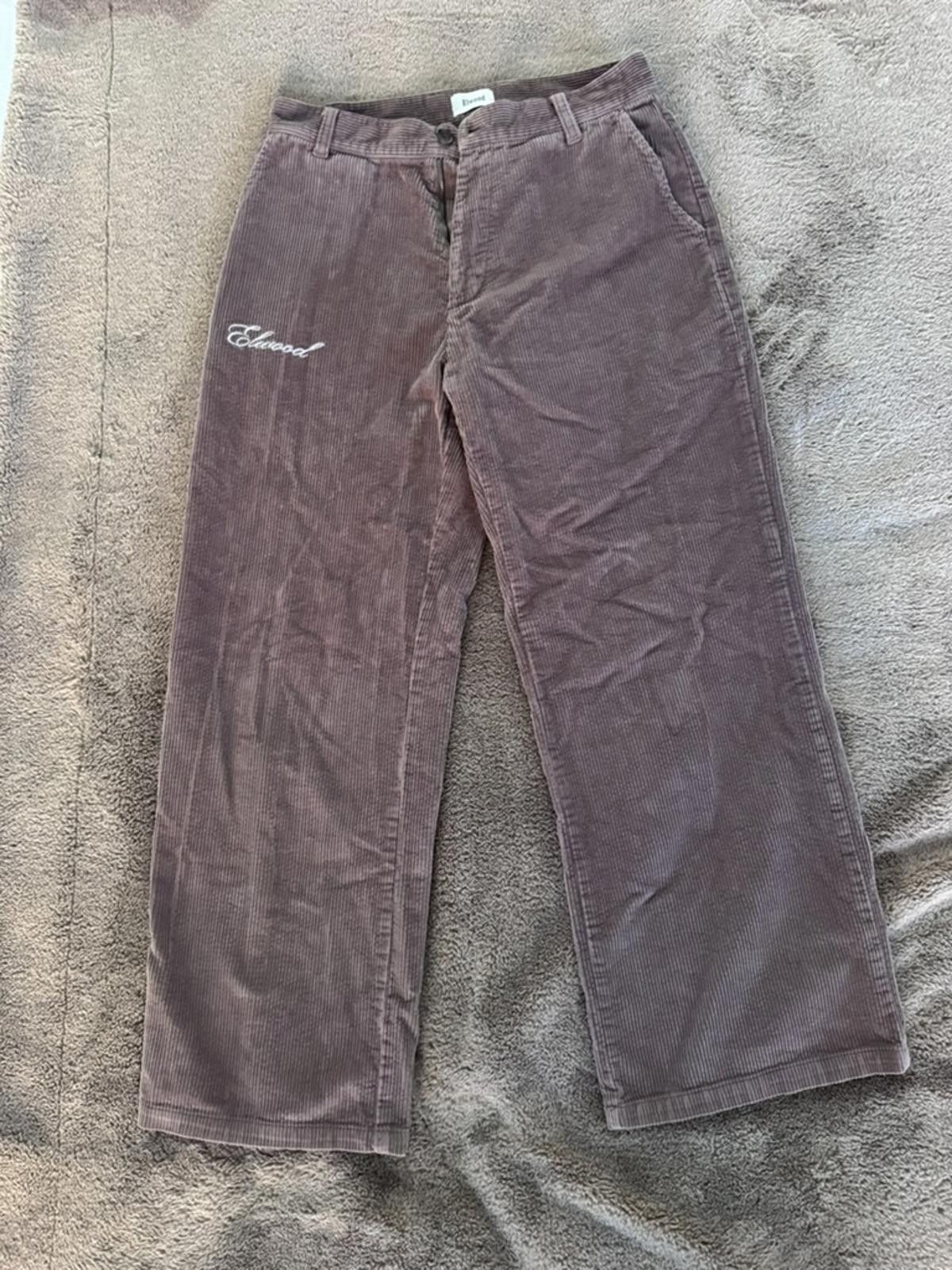 Elwood Elwood Brown Corduroy Pants Size US 32 / EU 48 - 2 Thumbnail