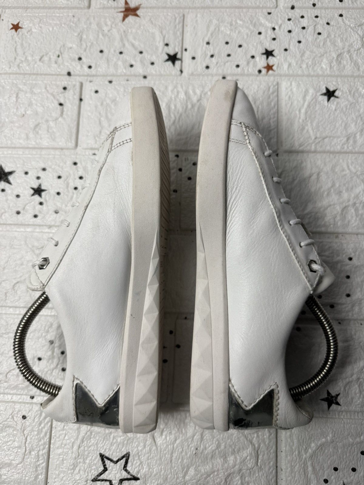 Diesel DIESEL WOMEN SNEAKERS US7 UK6.5 EUR39 Leather White Casual Size US 7 / IT 37 - 9 Thumbnail