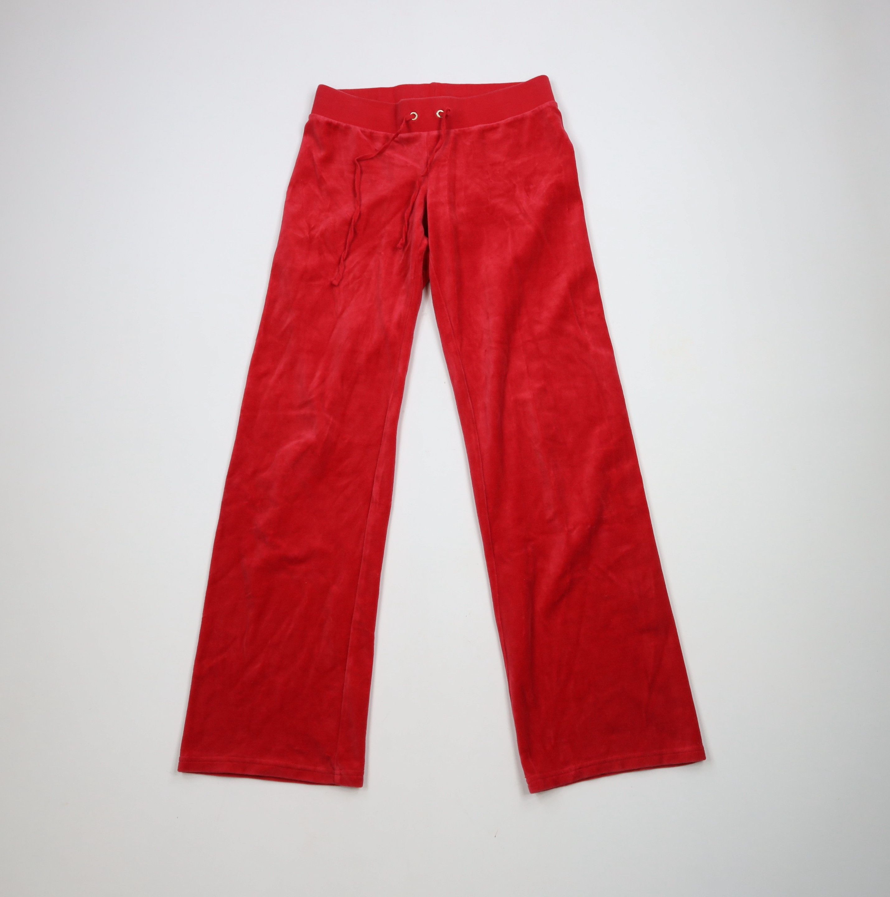 Juicy Couture × Vintage Vintage 90s Y2K Juicy Couture Flared Terry Cloth Sweatpants Size 26" / US 2 / IT 38 - 1 Thumbnail