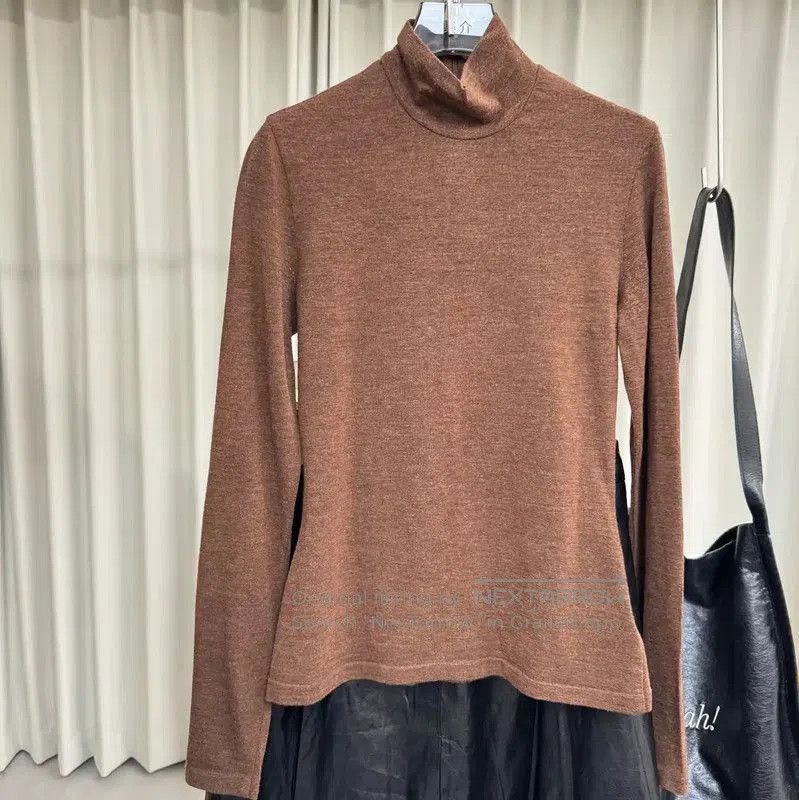 Kenzo KENZO Brown Wool Turtleneck Sweater for Women . Size S / US 4 / IT 40 - 3 Thumbnail