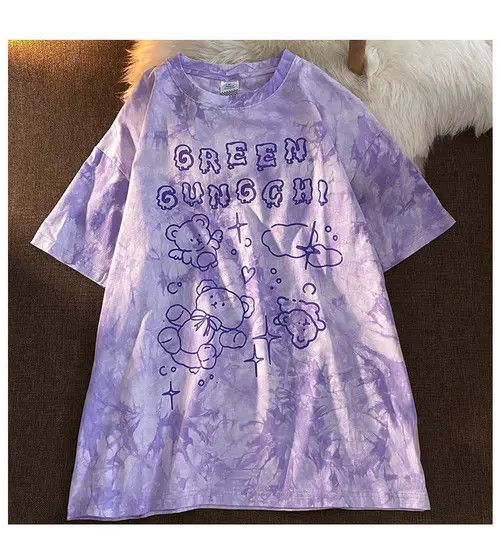 Other Hip Hop Tie Dyed Tshirt Streertwear Unisex Size US XXL / EU 58 / 5 - 4 Thumbnail