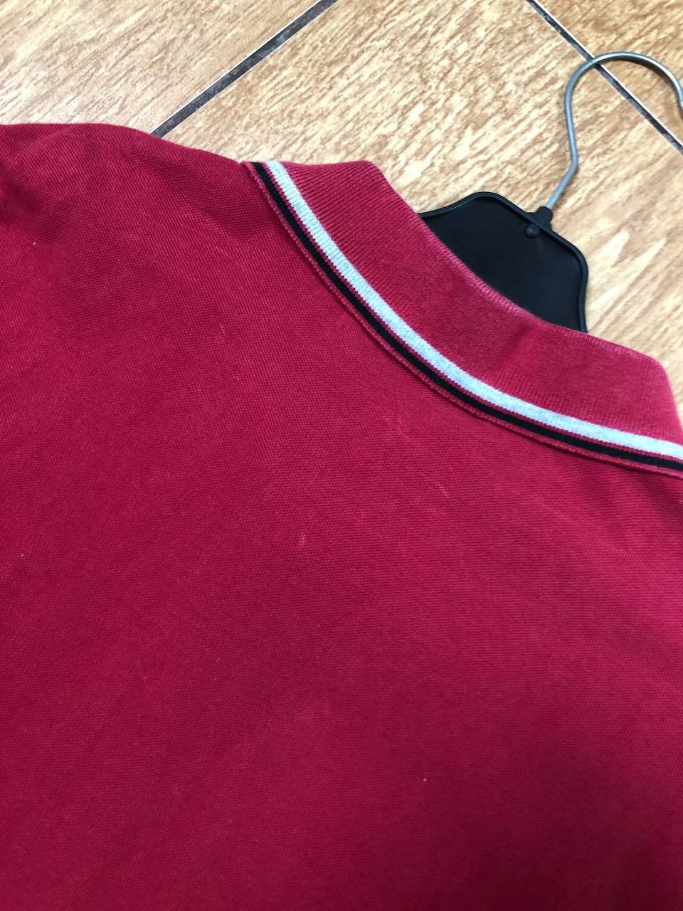 Belstaff Logo Red Polo Size M Belstaff Y2K Streetwear T-Shirt Size US M / EU 48-50 / 2 - 14 Thumbnail