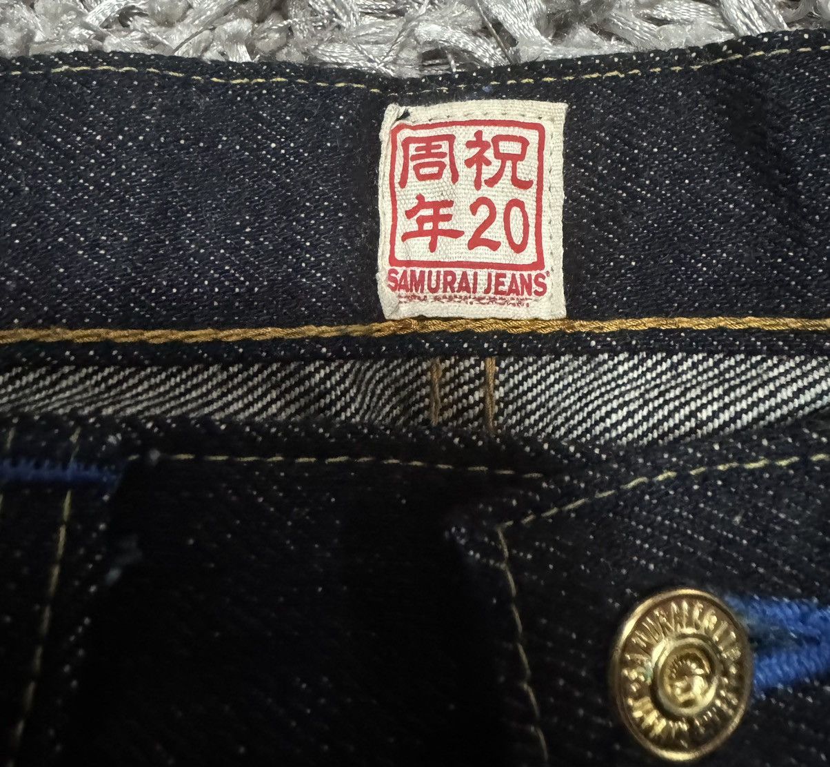 Samurai Jeans 🔥RARE🔥SAMURAI JEANS S511XX25OZ-20TH ANIVERSARY MODEL OSAKA Size US 33 - 7 Thumbnail