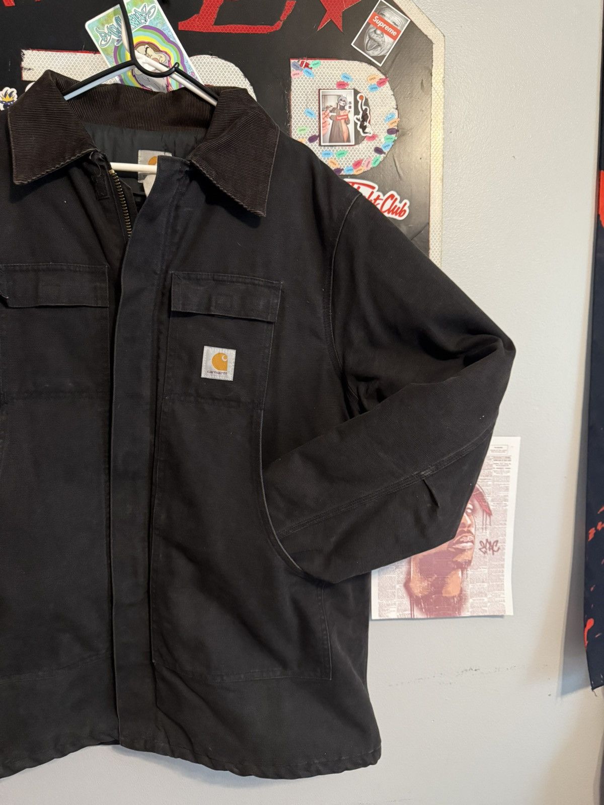 Carhartt Vintage Carhartt Jacket- Detroit Style Size US XXL / EU 58 / 5 - 2 Thumbnail