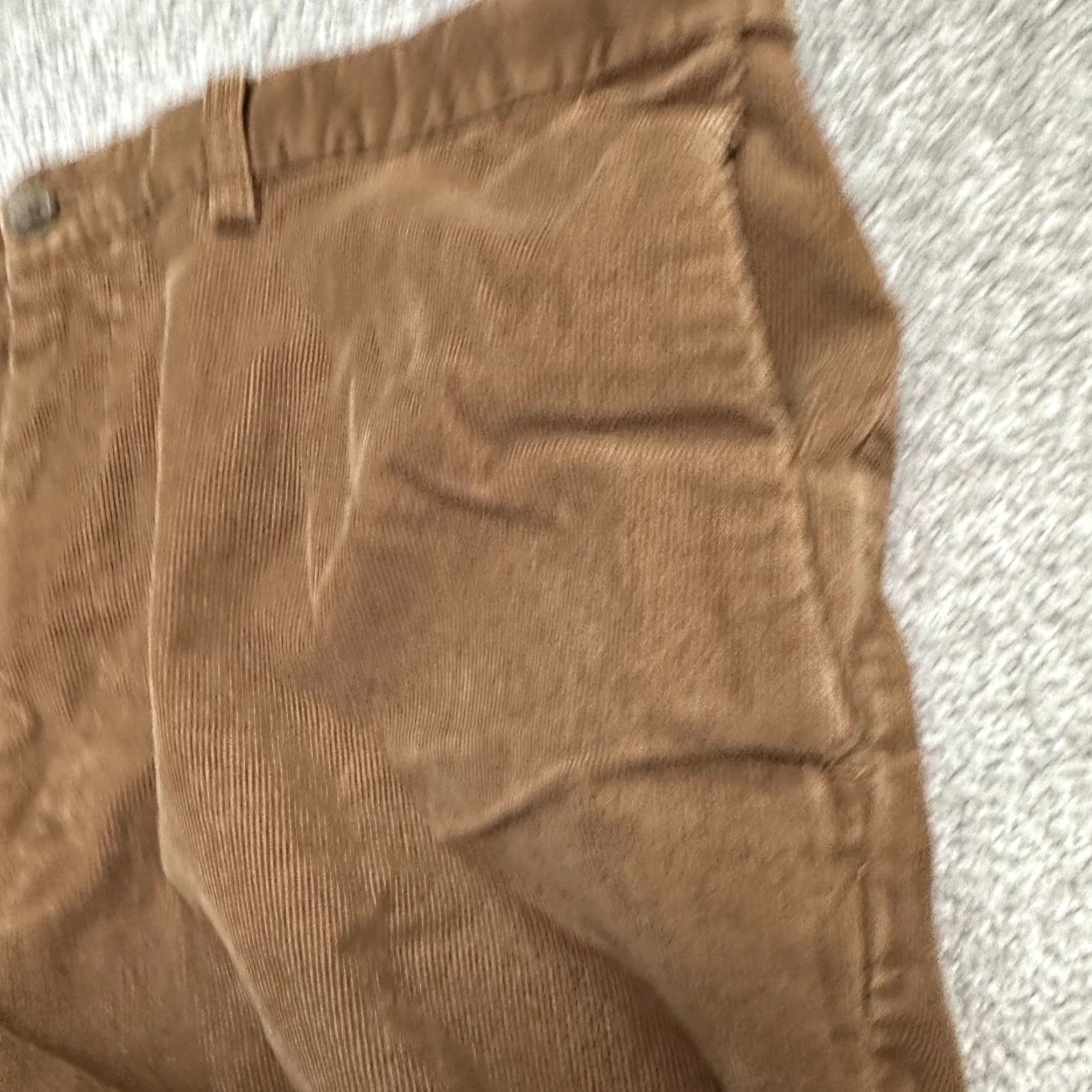 Haggar VINTAGE Haggar Classic Fit Corduroy Pants Mens 40x32 Brown Straight Leg Cotton Casual Size US 40 / EU 56 - 5 Thumbnail