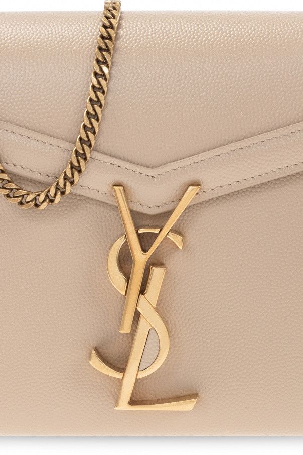 Saint Laurent Paris o1s1wg111024 Size: OS / Cassandra Chain Wallet in Beige Size ONE SIZE - 6 Thumbnail
