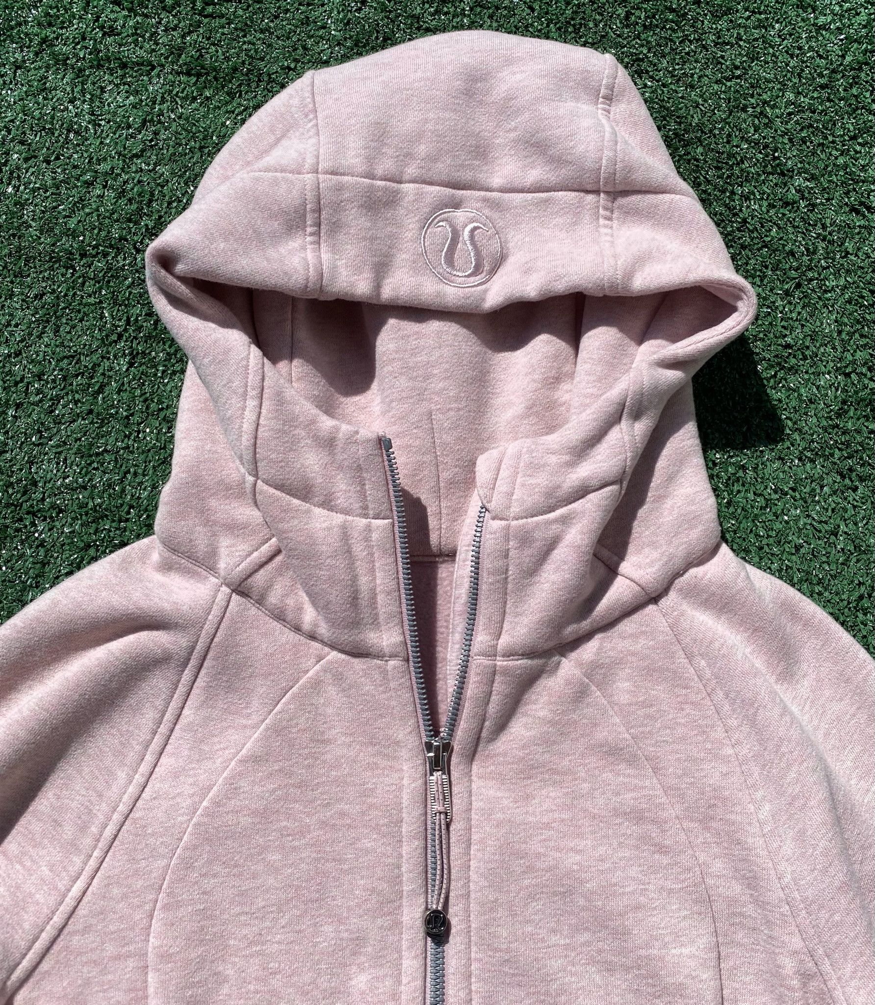 Lululemon Lululemon Scuba Hoodie Heathered Mauve Pink Jacket Women’s 6 Size M / US 6-8 / IT 42-44 - 3 Thumbnail