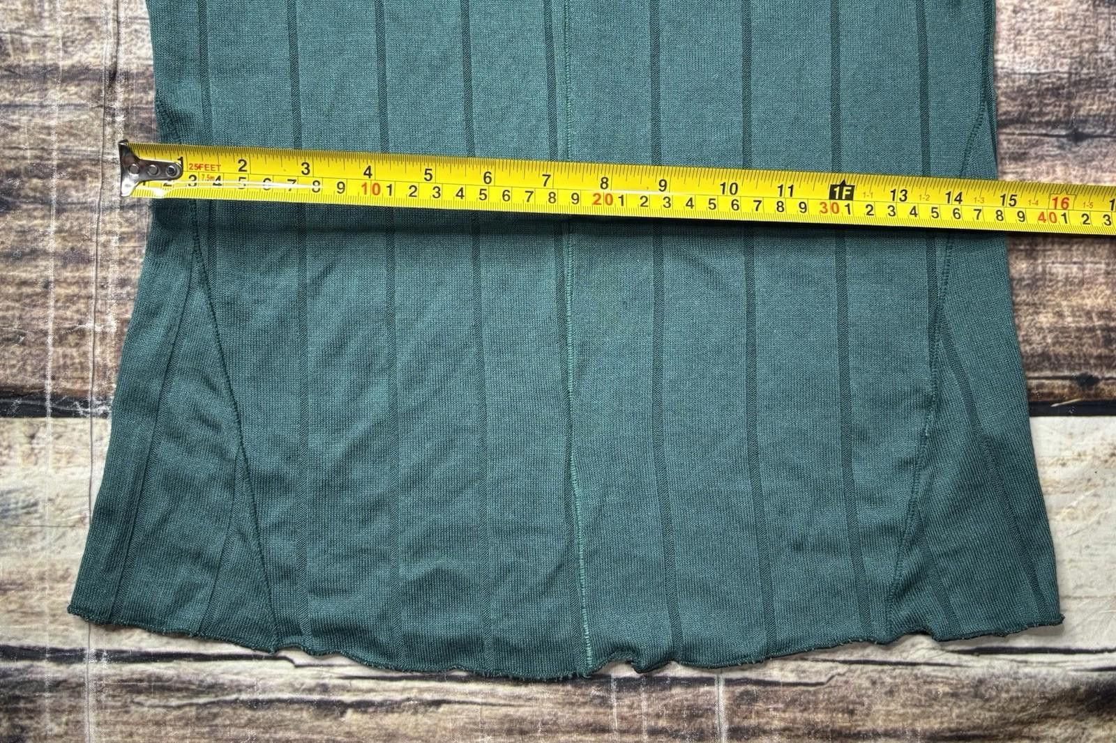 Free People Free People Intimately Top Womens Large Green Eyed Stretch Size L / US 10 / IT 46 - 10 Thumbnail