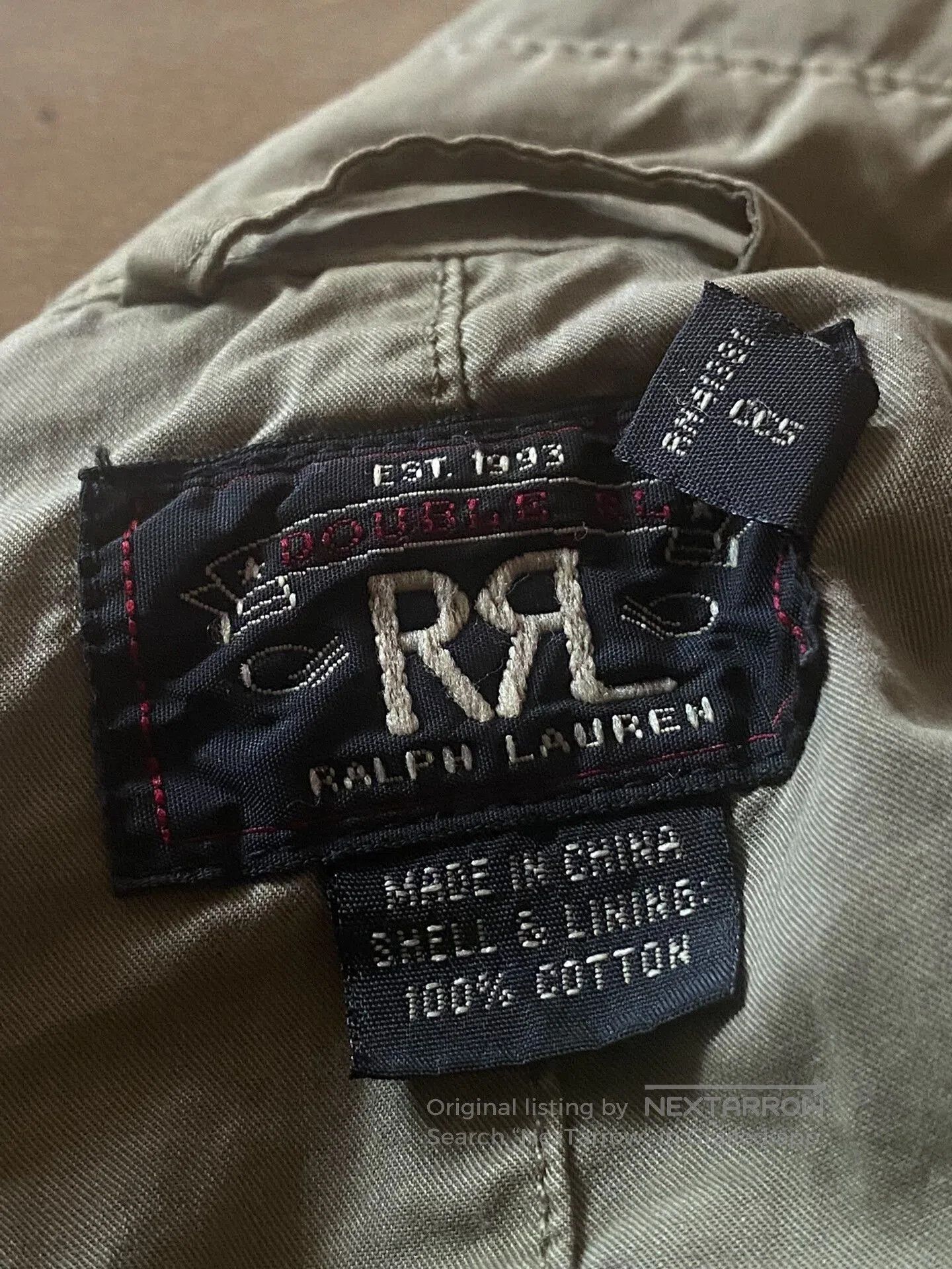 RRL Ralph Lauren double rl utility jacket classic military outerwear. Size US L / EU 52-54 / 3 - 7 Thumbnail