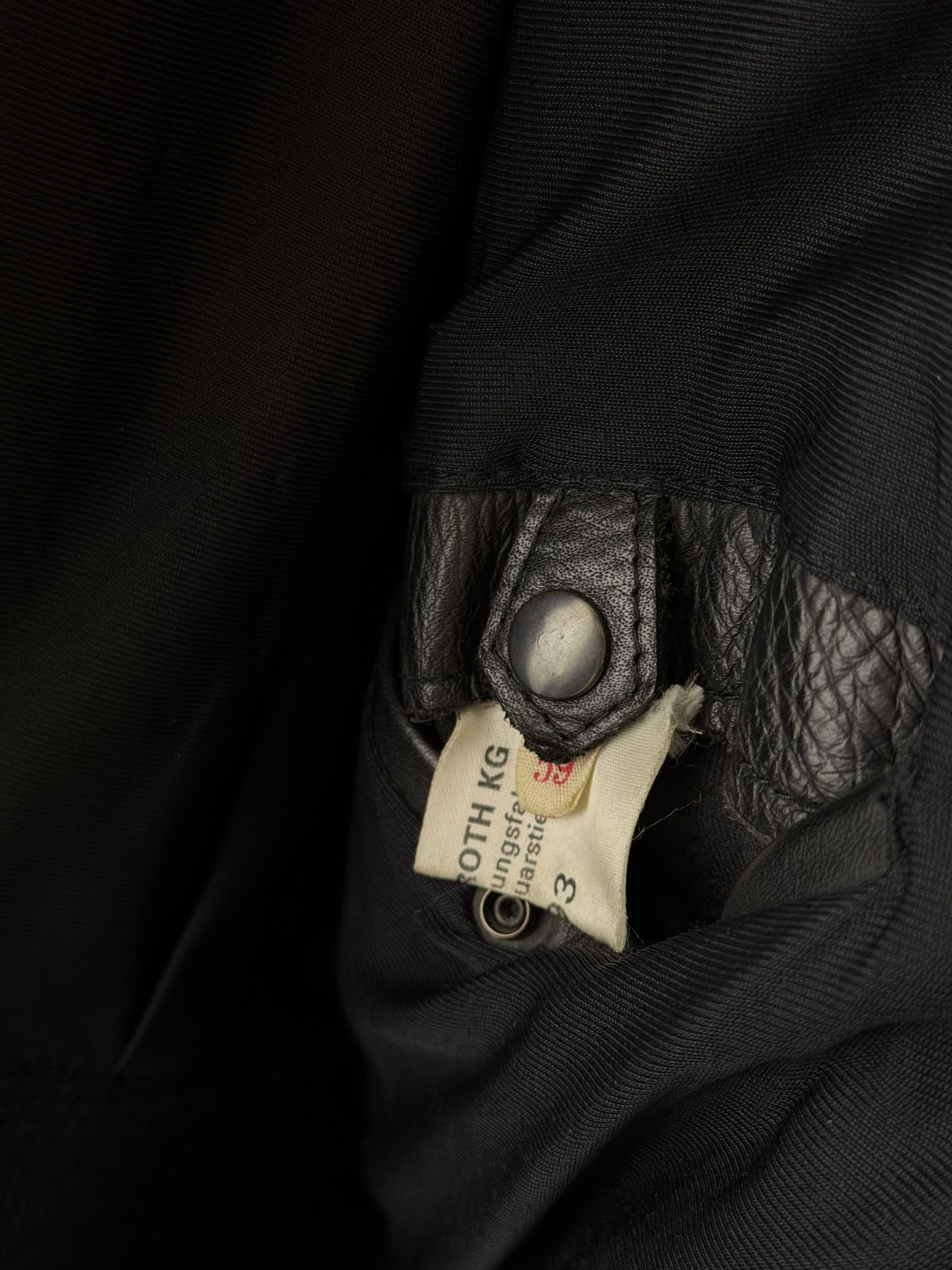 Genuine Leather Genuine Leather Biker Jacker Size US XXL / EU 58 / 5 - 5 Thumbnail