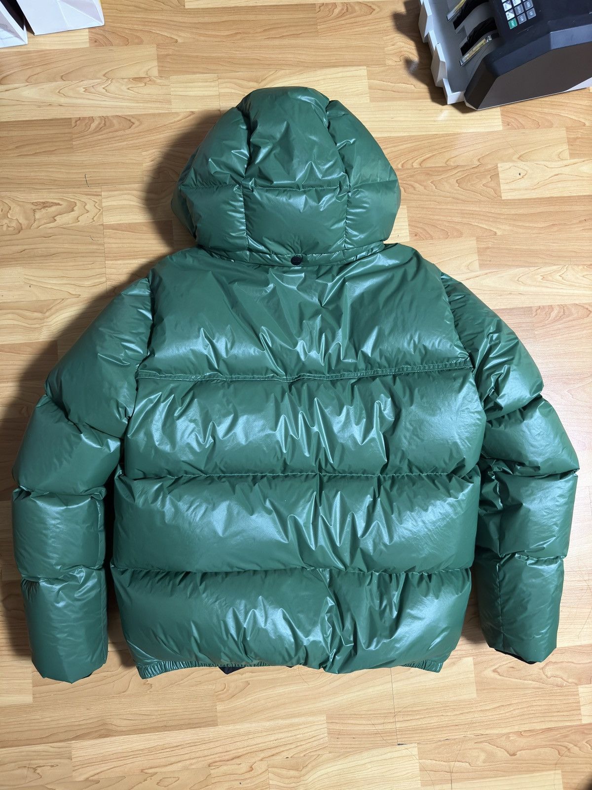 Purple Brand PURPLE BRAND GREEN NYLON PUFFER JACKET Size US M / EU 48-50 / 2 - 8 Thumbnail