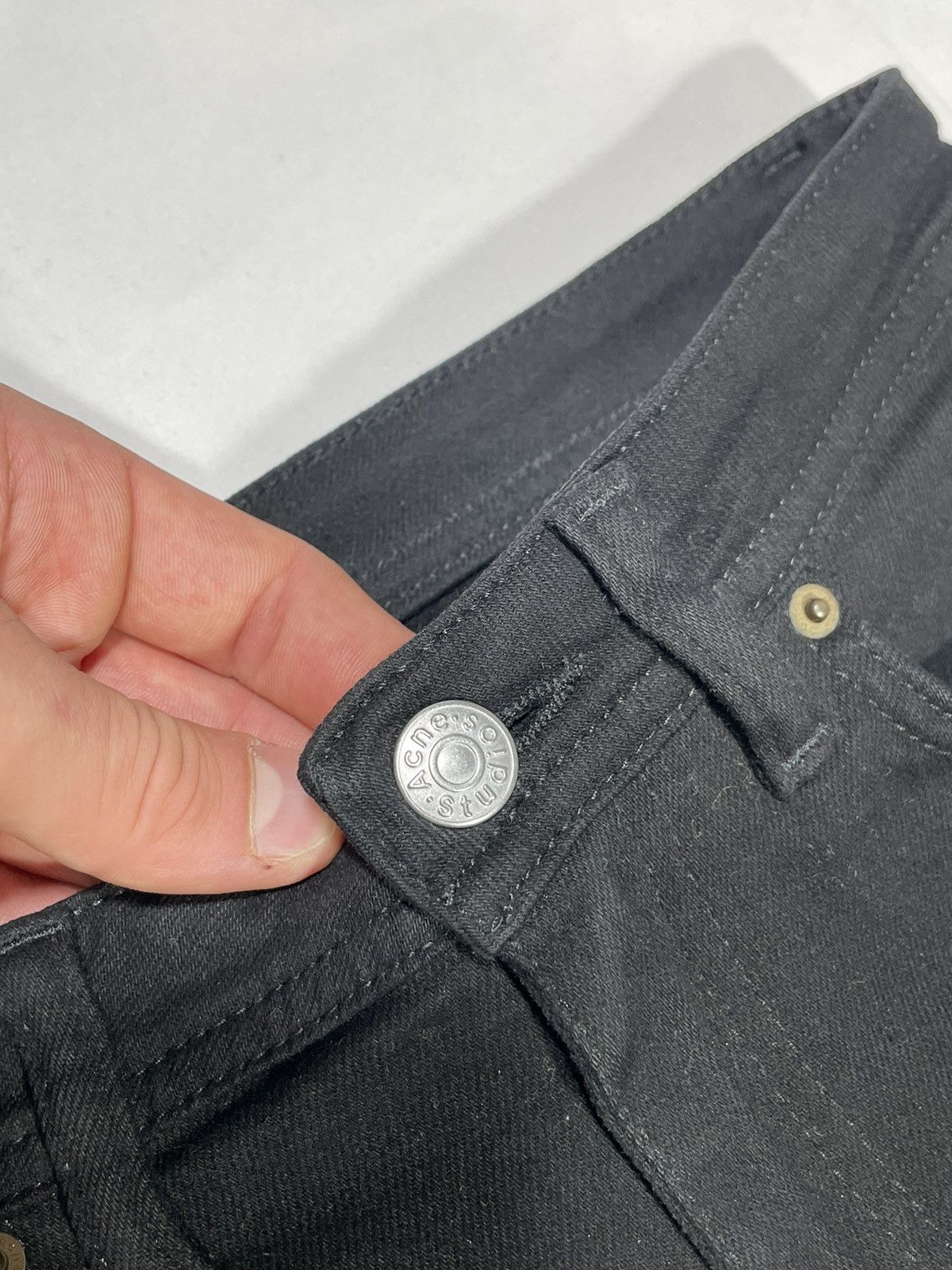 Acne Studios Acne Studios Peg Blk jeans Size 27" / US 4 / IT 40 - 5 Thumbnail