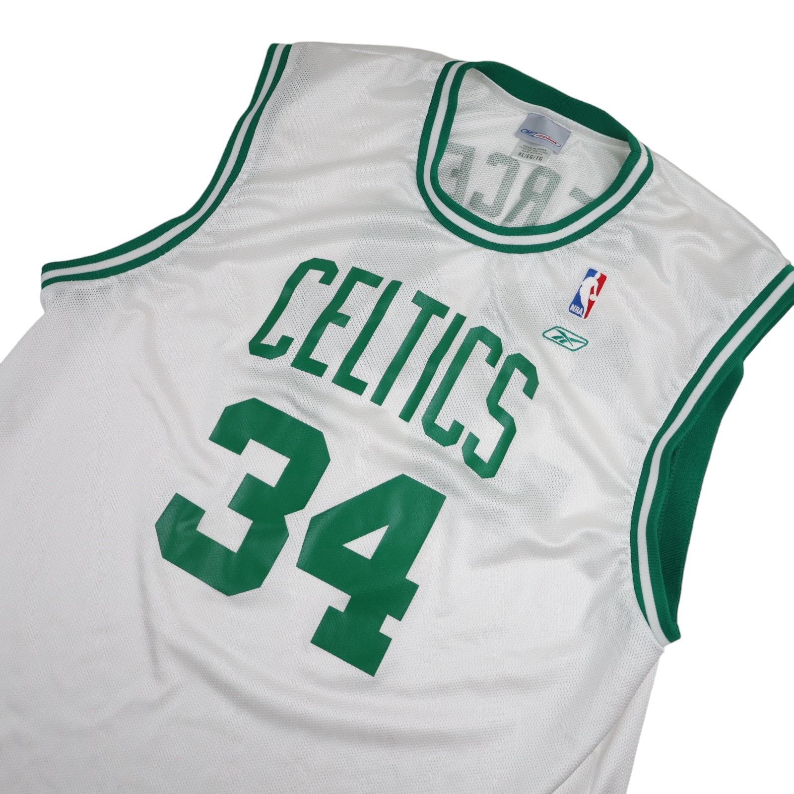NBA × Reebok × Vintage Vintage Reebok Boston Celtics Paul Pierce Jersey Size US XL / EU 56 / 4 - 2 Thumbnail