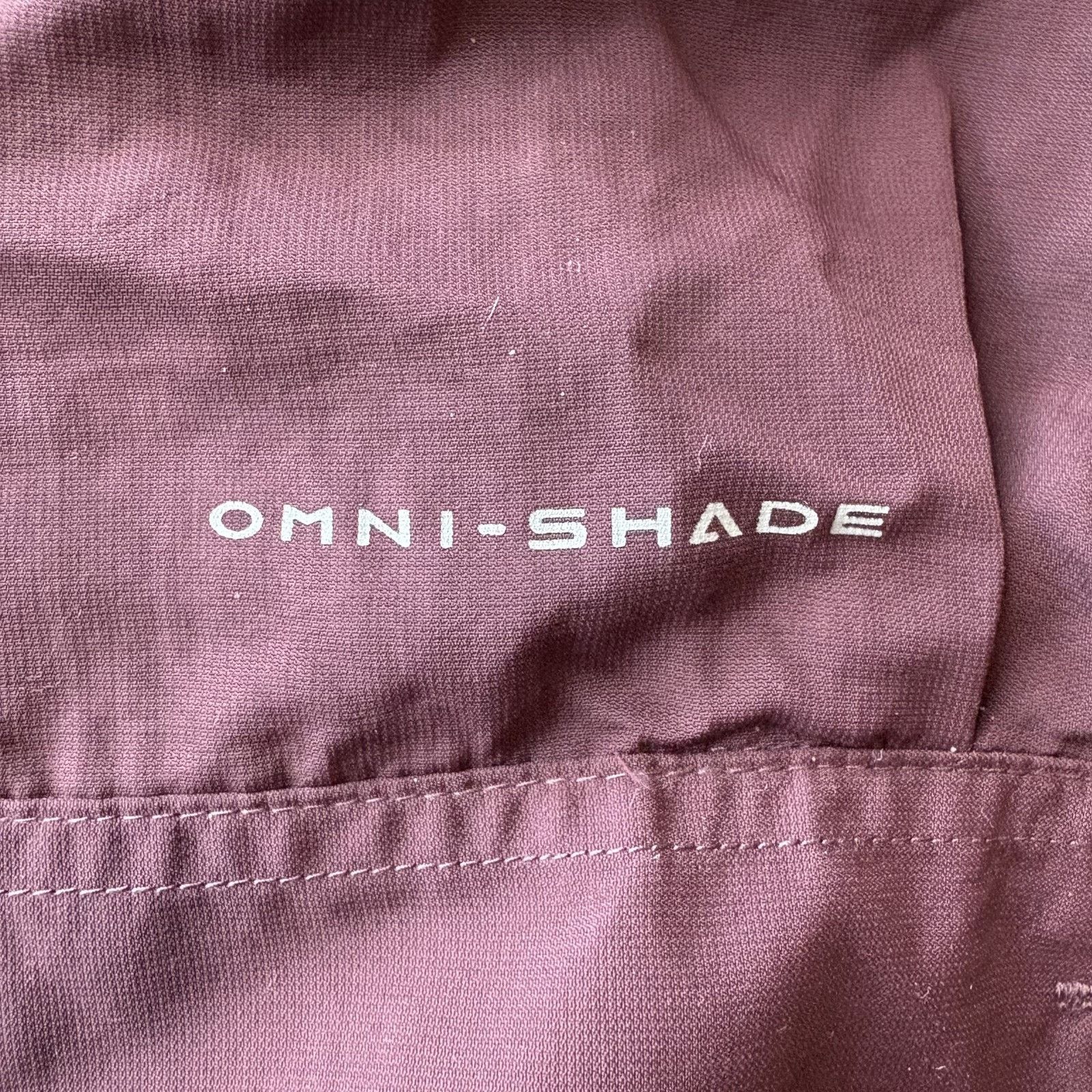 Columbia Columbia Men's Omni-Shade Hiking Shirt XXL Burgundy Long Size XXL / US 16-18 / IT 52-54 - 7 Thumbnail
