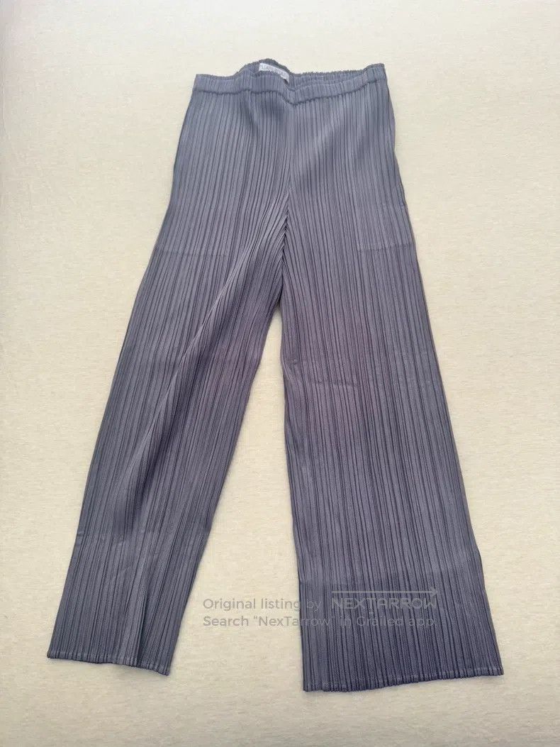 Issey Miyake Issey Miyake Gray Long Pants Size 25" / US 0 / IT 36 - 1 Thumbnail