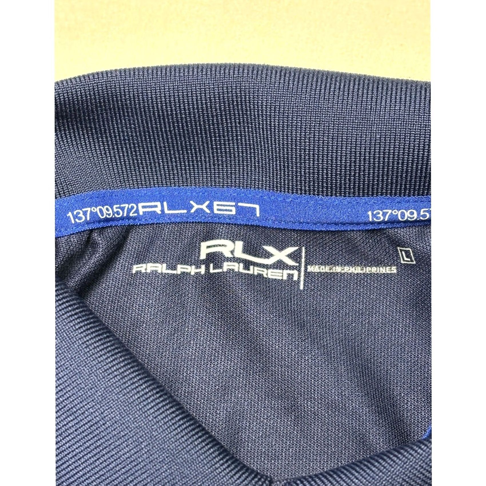 RLX Ralph Lauren RLX Ralph Lauren Racing Polo Shirt Navy Blue Women Large ATL A6 Graphic Logo Size L / US 10 / IT 46 - 5 Thumbnail