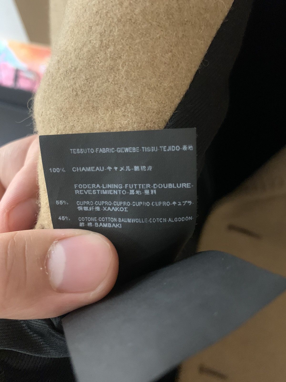 Saint Laurent Paris Saint Laurent 2015FW Camel Chestfield coat Size US S / EU 44-46 / 1 - 6 Thumbnail