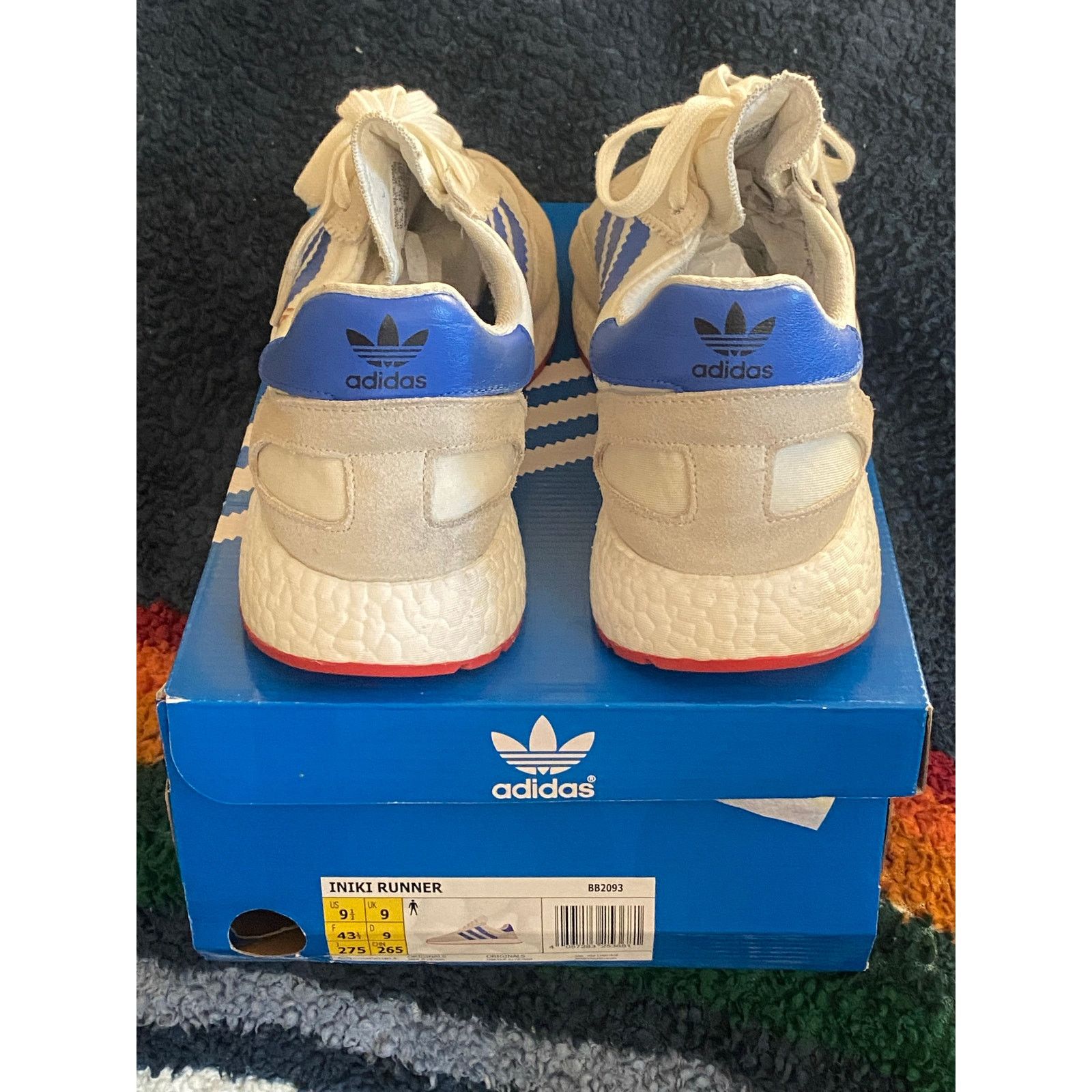Adidas Adidas Iniki Runner Pride of the 70s USA m9.5 w11 Size US 9.5 / EU 42-43 - 5 Thumbnail