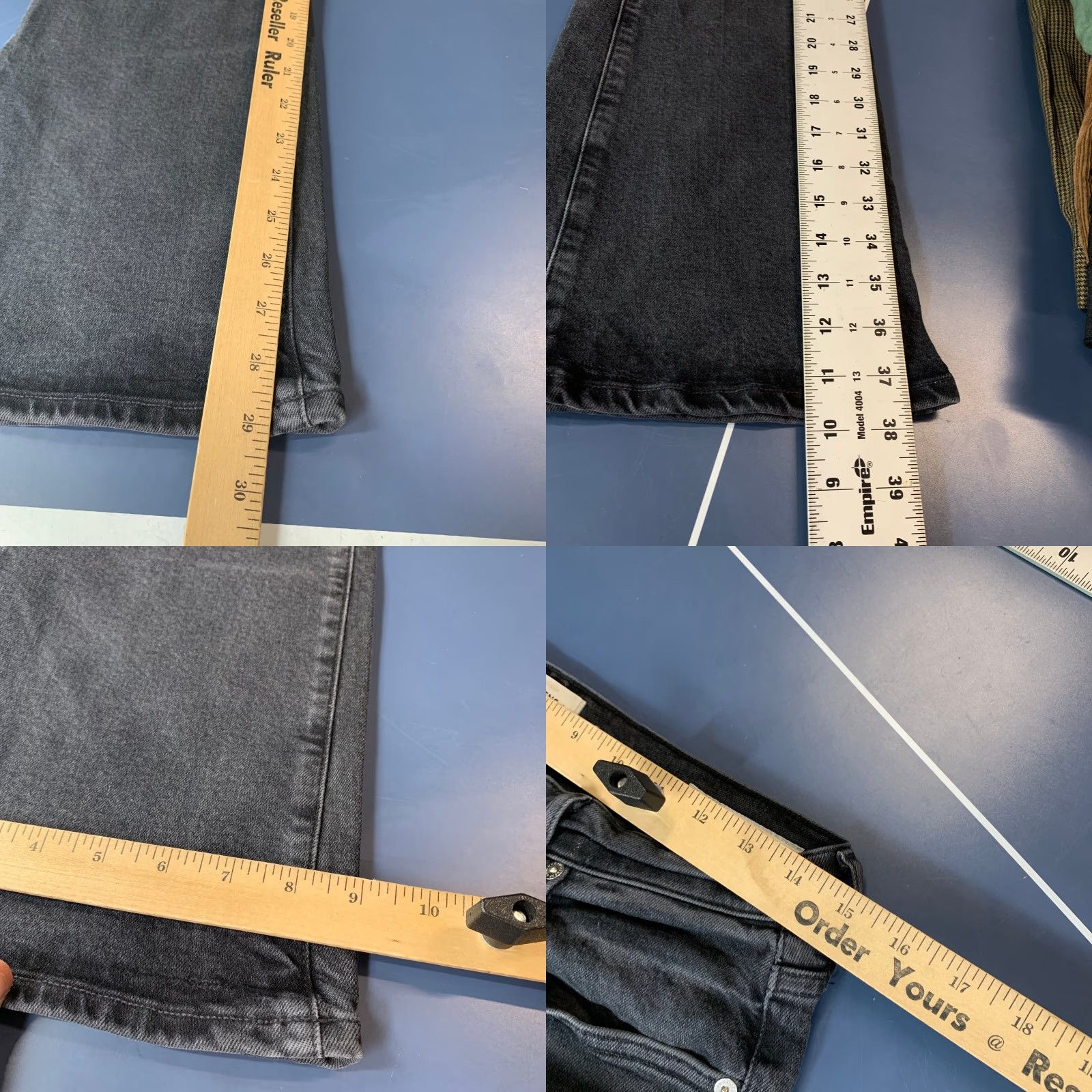 Citizens Of Humanity Citizens of Humanity Jeans Womens 28 Bootcut Emannuelle Faded Black 29x29 Denim Jeans Womens Bootscut 90s? Size 28" / US 6 / IT 42 - 9 Thumbnail