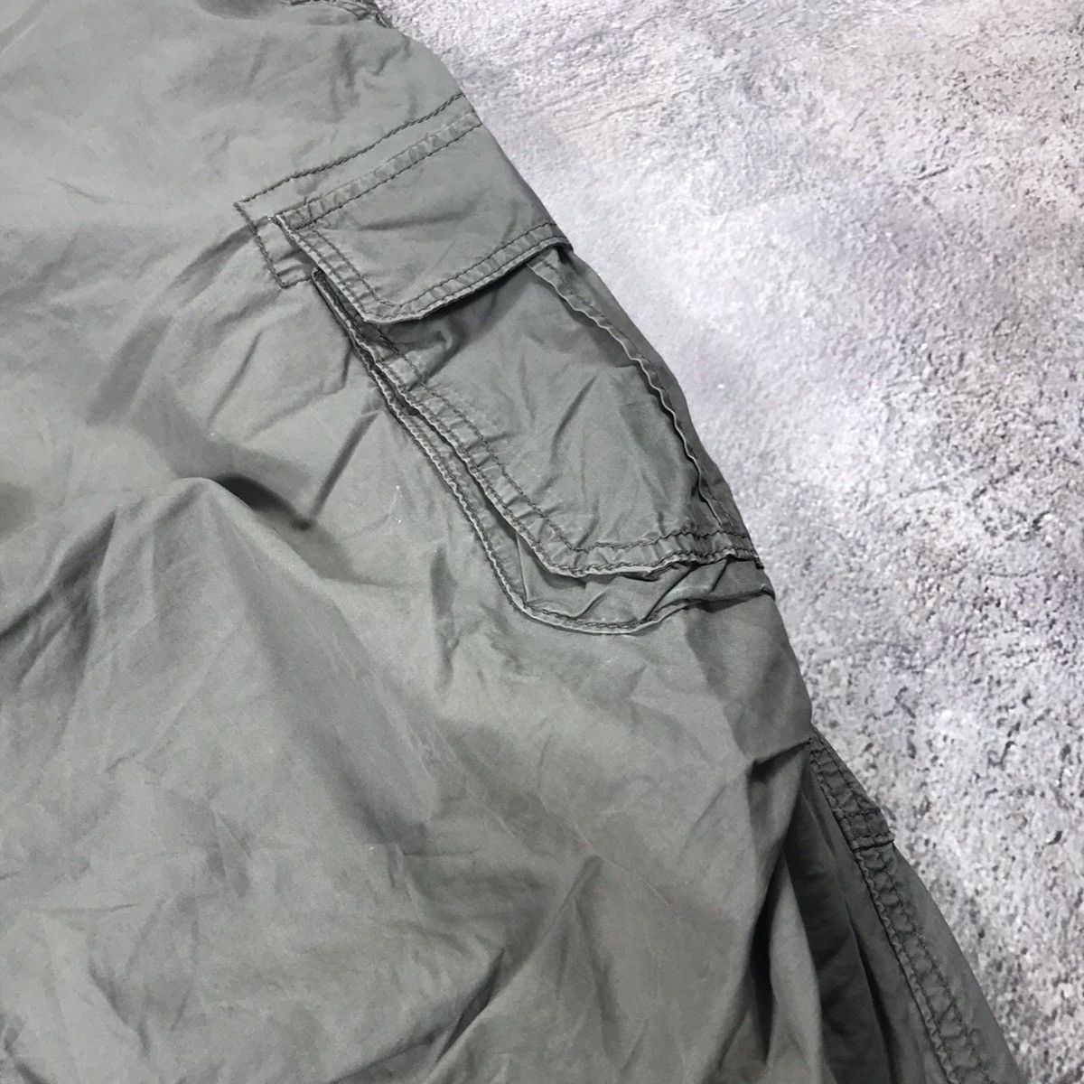 Vintage Vintage 90s Baggy Cargo Pants Parachute Flared Streetwear 30 Size 30" / US 8 / IT 44 - 5 Thumbnail