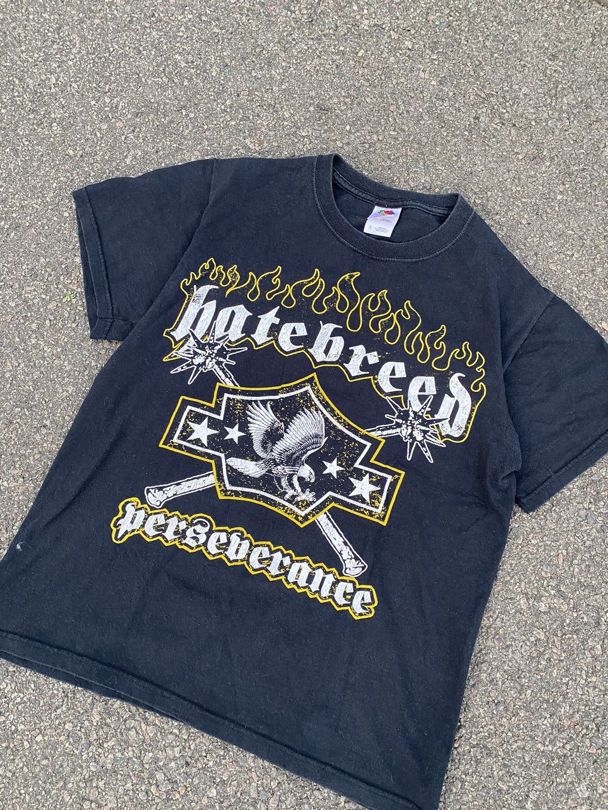 Band Tees Vintage Hatebreed Perseverance 2002 t shirt Size US S / EU 44-46 / 1 - 3 Thumbnail