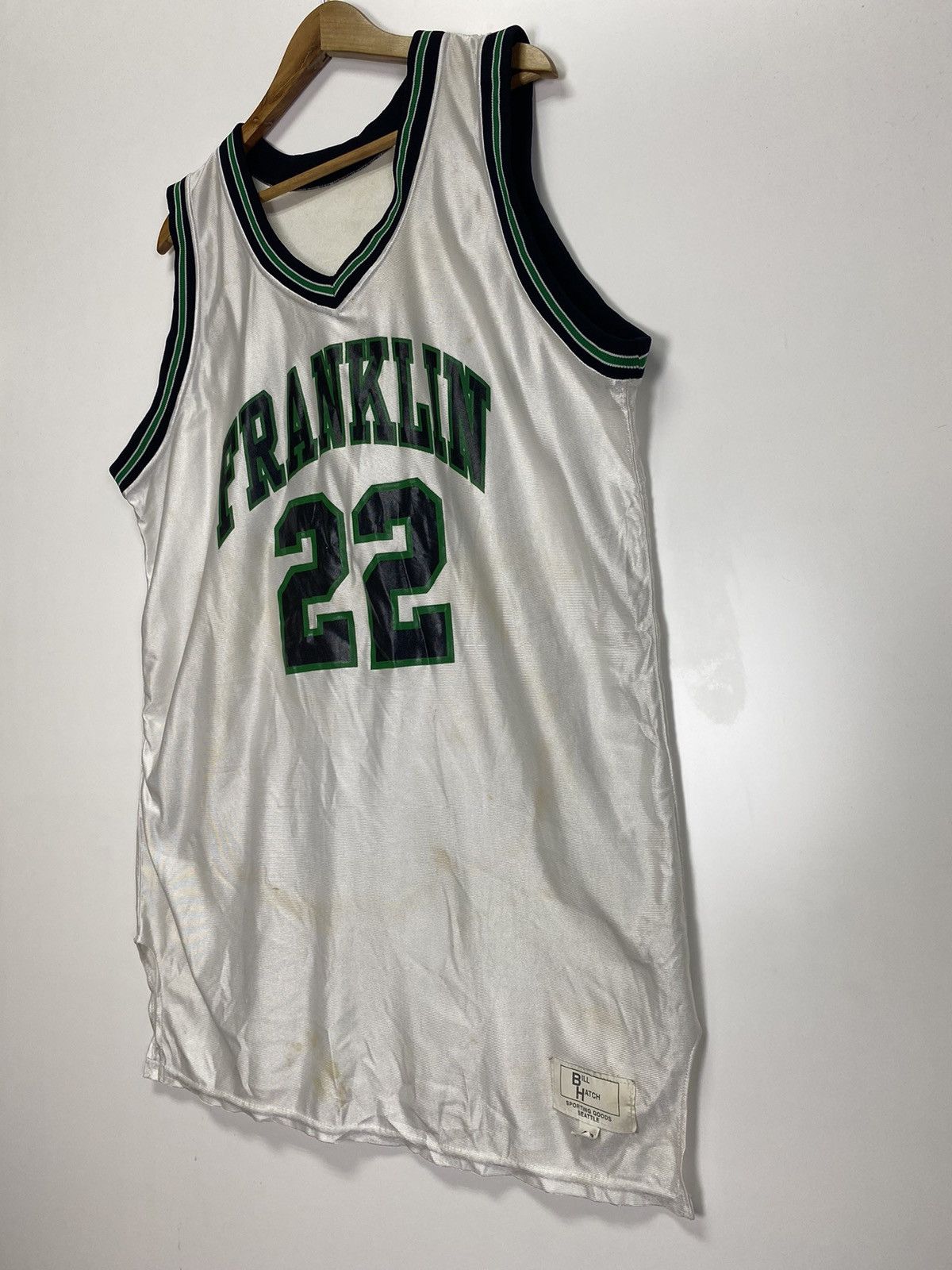 NBA × Vintage Vintage Franklin NBA Jersey Size US XL / EU 56 / 4 - 3 Thumbnail