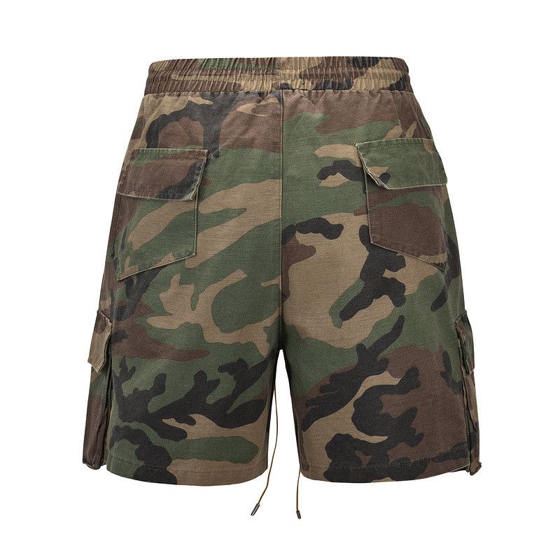 Japanese Brand × Vintage Denim Shorts Large Pocket Camouflage Workwear Size US 31 - 2 Thumbnail