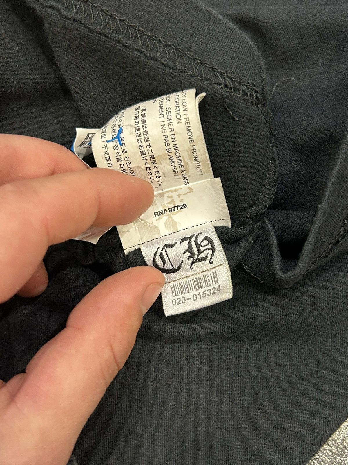 Chrome Hearts Chrome Hearts Cross Pocket Tee Size US M / EU 48-50 / 2 - 8 Thumbnail