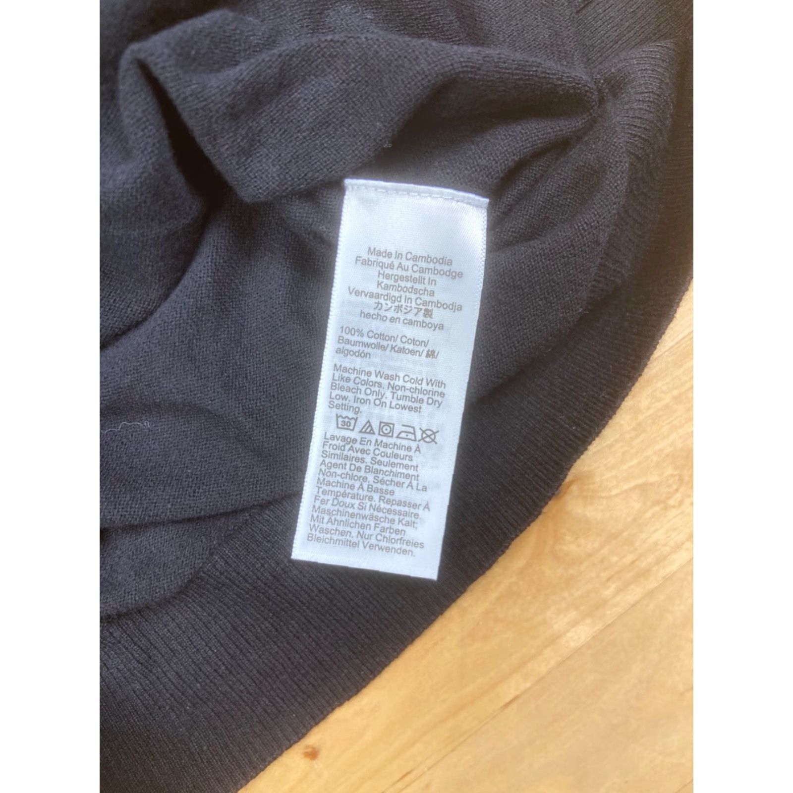 J.Crew J Crew Top Womens 2X Black Casual Sleeveless Cotton Classic Shell Size XXL / US 16-18 / IT 52-54 - 5 Thumbnail