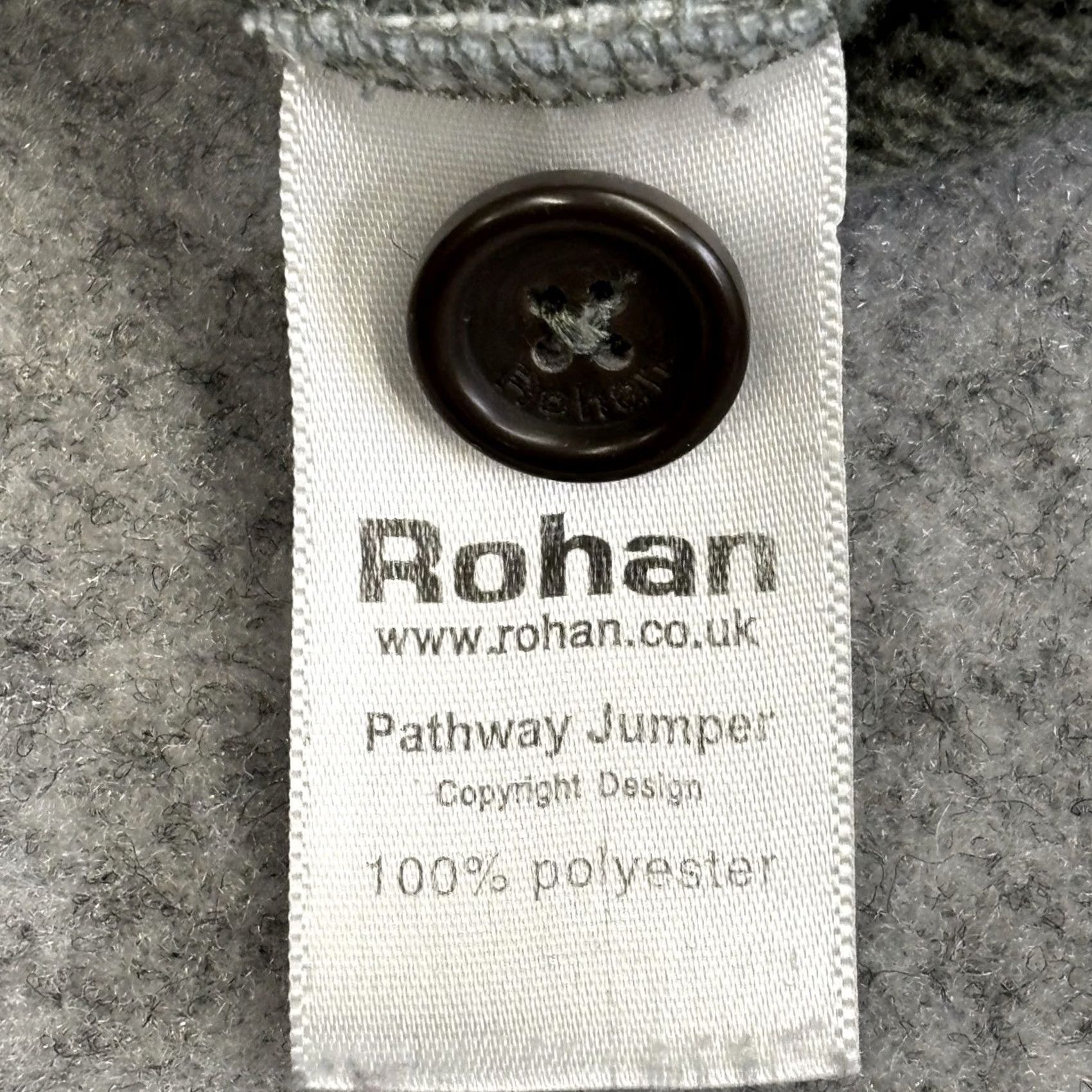 Vintage Rohan pathway fleece jumper small women'S green pullover Size S / US 4 / IT 40 - 6 Thumbnail