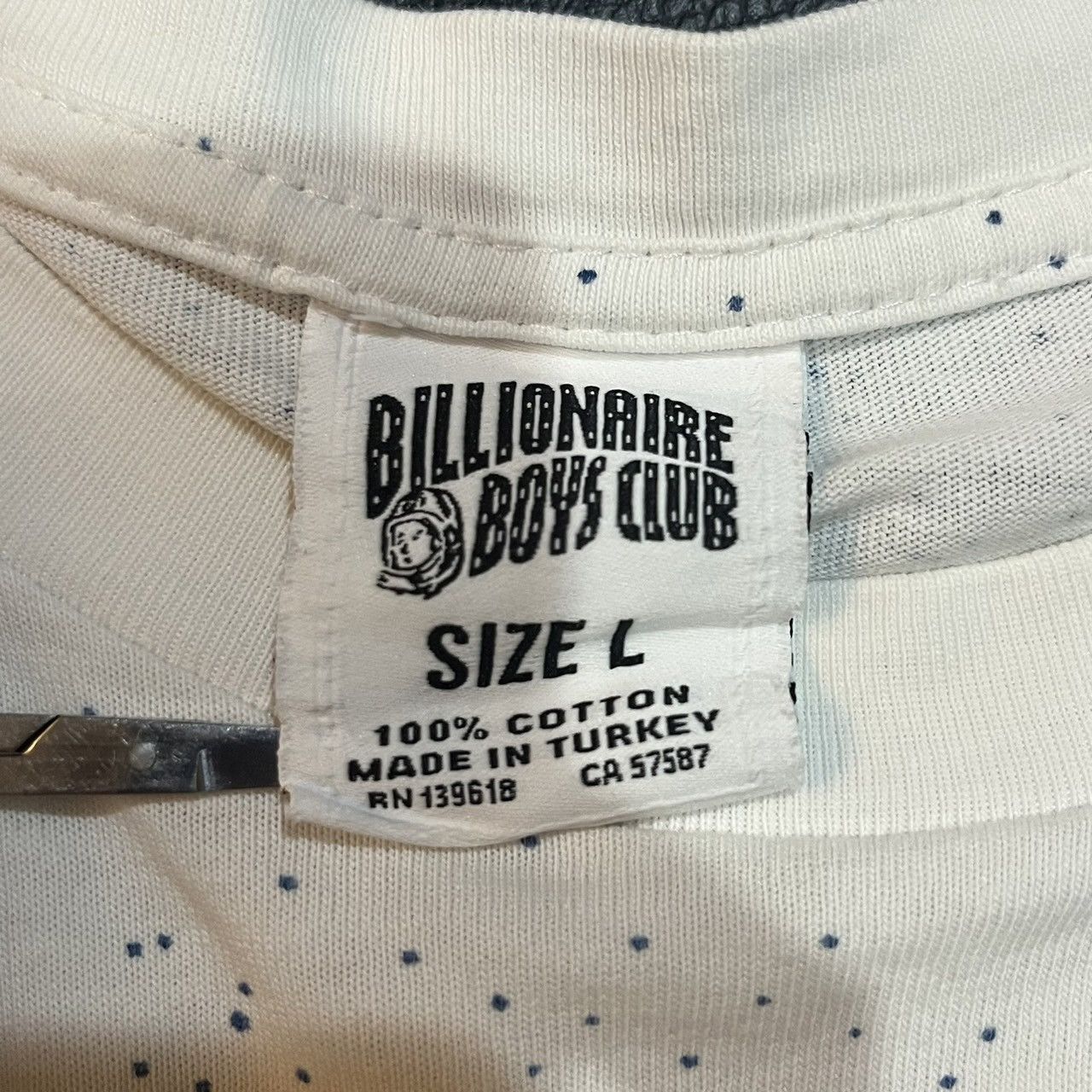 Billionaire Boys Club Billionaire Boys Club Galaxy Astro Tee White Size US L / EU 52-54 / 3 - 5 Thumbnail