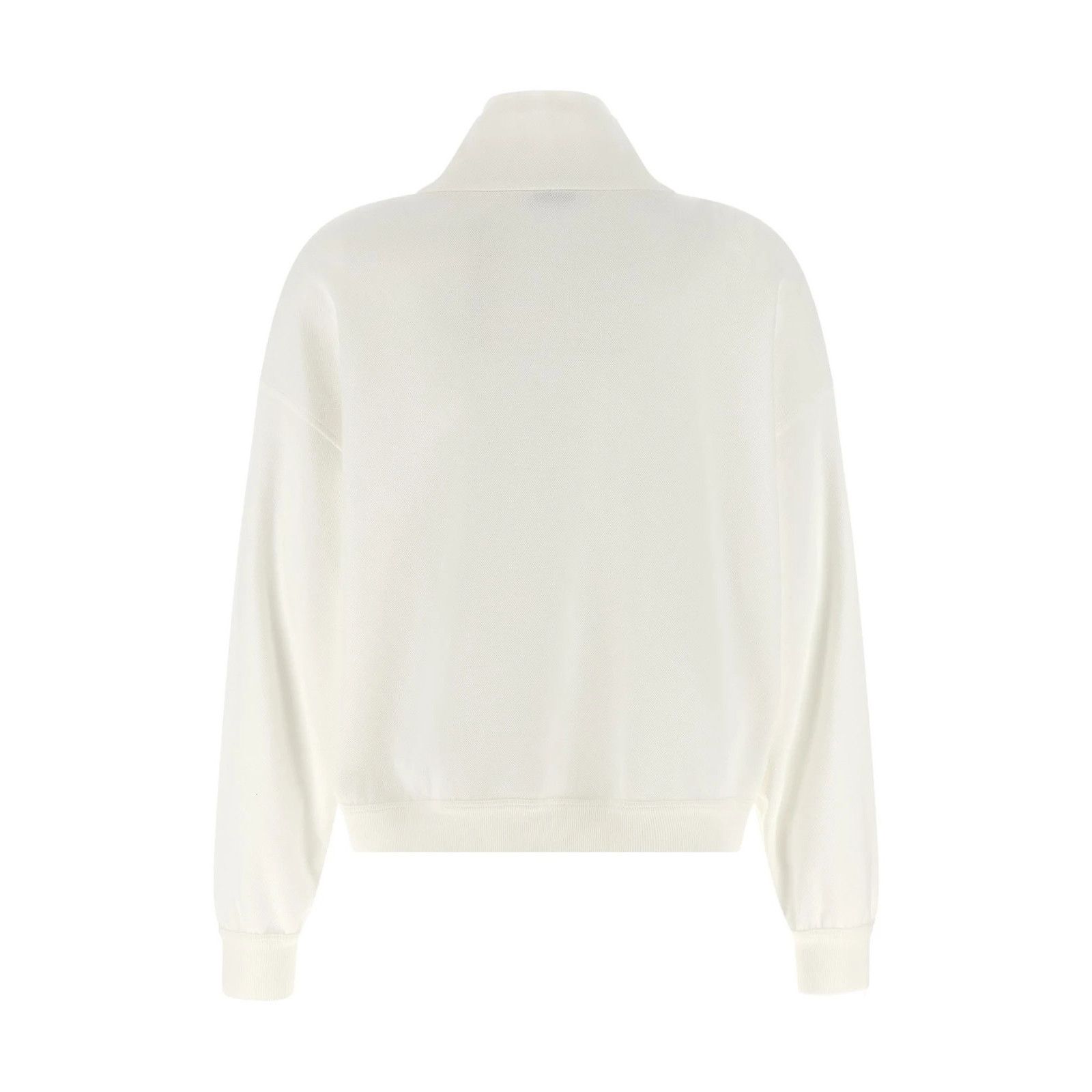 Brunello Cucinelli BRUNELLO CUCINELLI White Cotton Sweatshirt New & Authentic ( Size S / US 4 / IT 40 - 2 Thumbnail