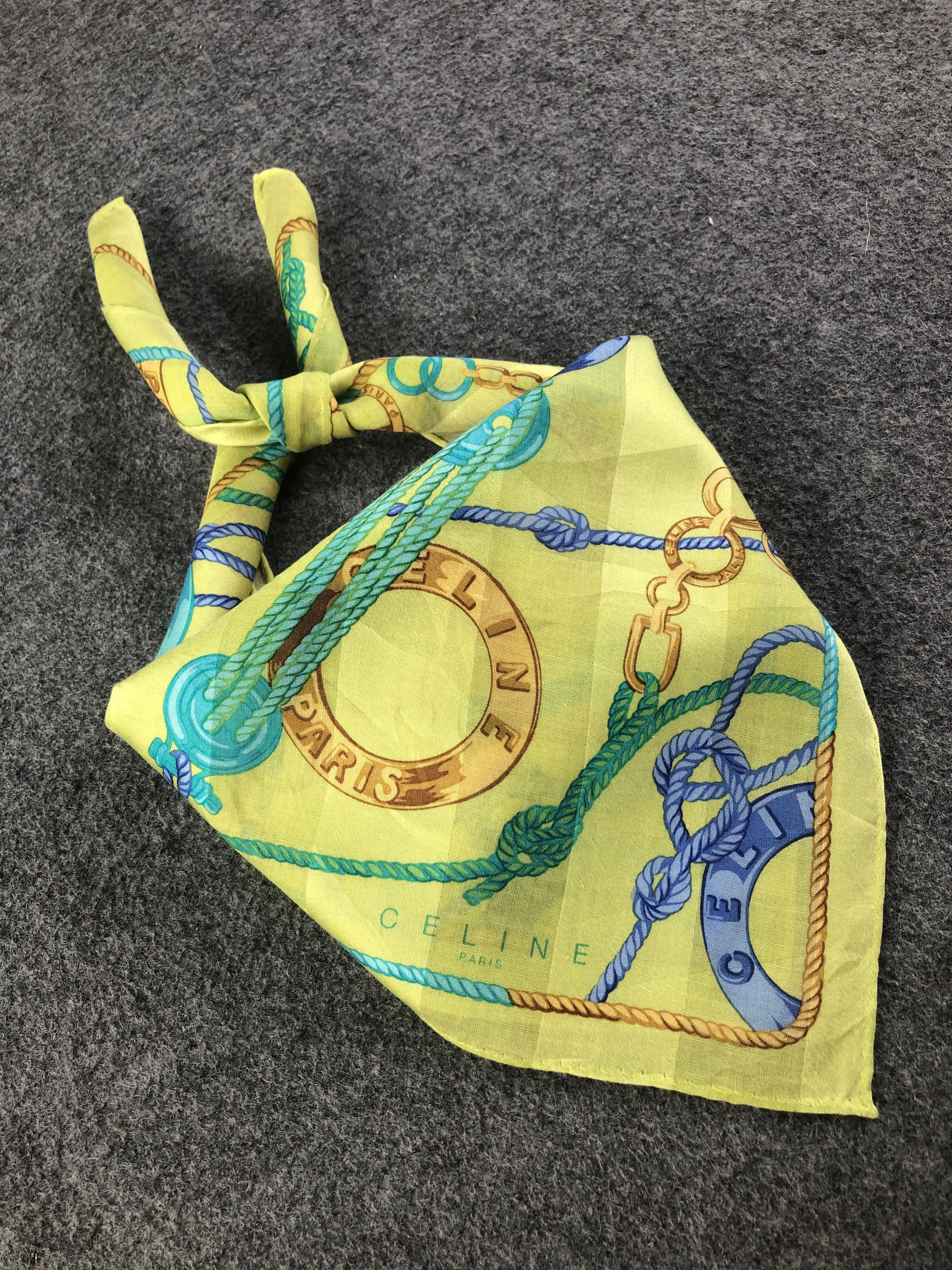 Celine Celine Handkerchief / Bandana / Neckerchief Size ONE SIZE - 2 Thumbnail