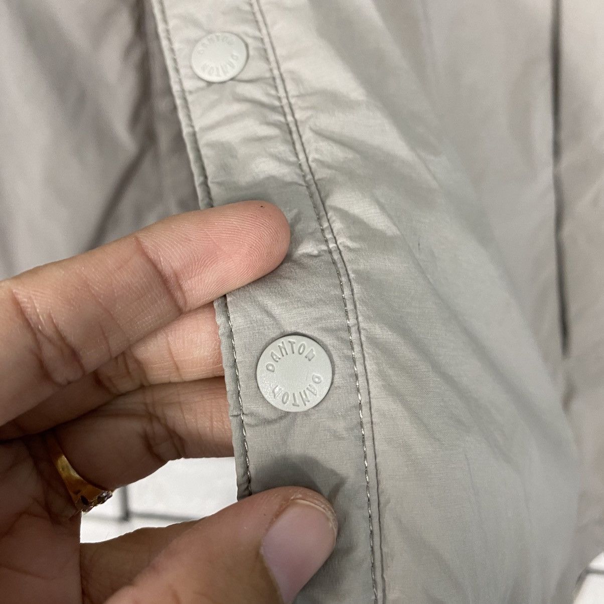 Japanese Brand Vintage Snap Button Bomber Jacket Danton Size US M / EU 48-50 / 2 - 17 Thumbnail
