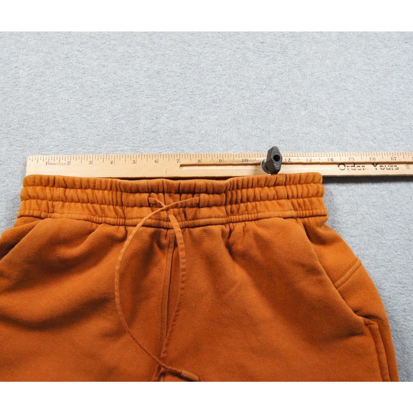 Lululemon Lululemon Shorts Womens 4 Orange Fleece 4" High Rise Loungeful Ladies Cotton Polyester Spandex Regular Size 27" / US 4 / IT 40 - 7 Thumbnail