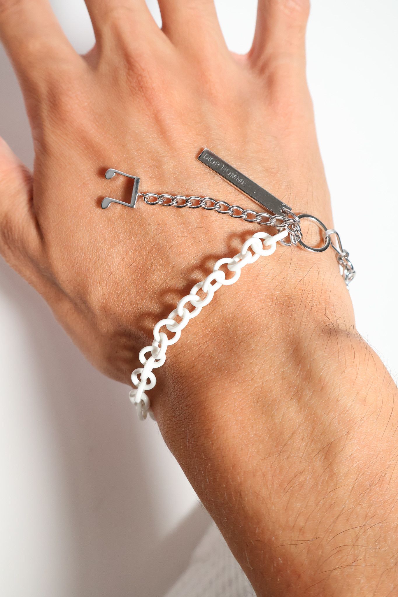 Dior × Hedi Slimane Dior Homme SS07 Plexiglass Bracelet Mens
