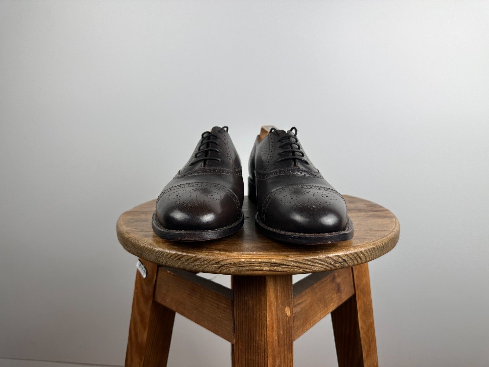 Other George Webb Brogues Brown Leather Shoes Size US8 UK7 EU42 Size US 8 / EU 41 - 3 Thumbnail