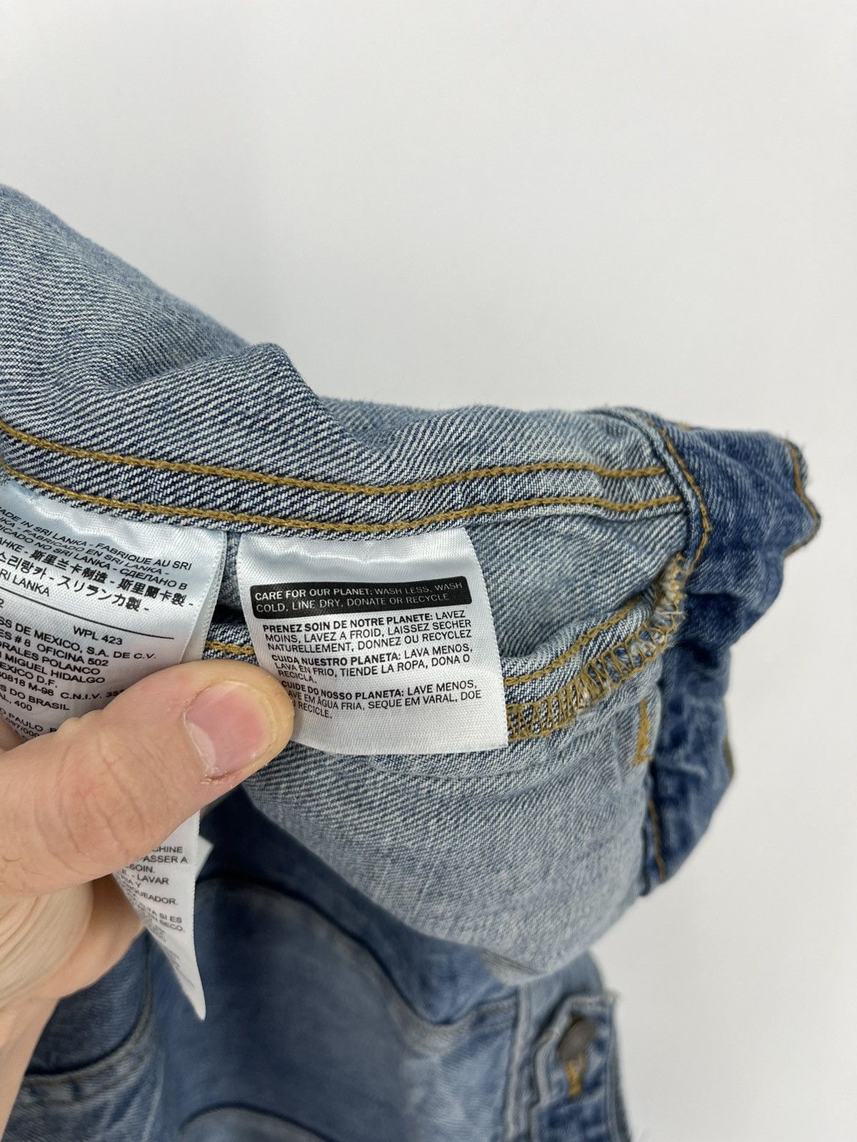 Levi's × Vintage Womens Vintage Levis Denim Jeans Jacket 90s Retro Size XS Size XS / US 0-2 / IT 36-38 - 10 Thumbnail