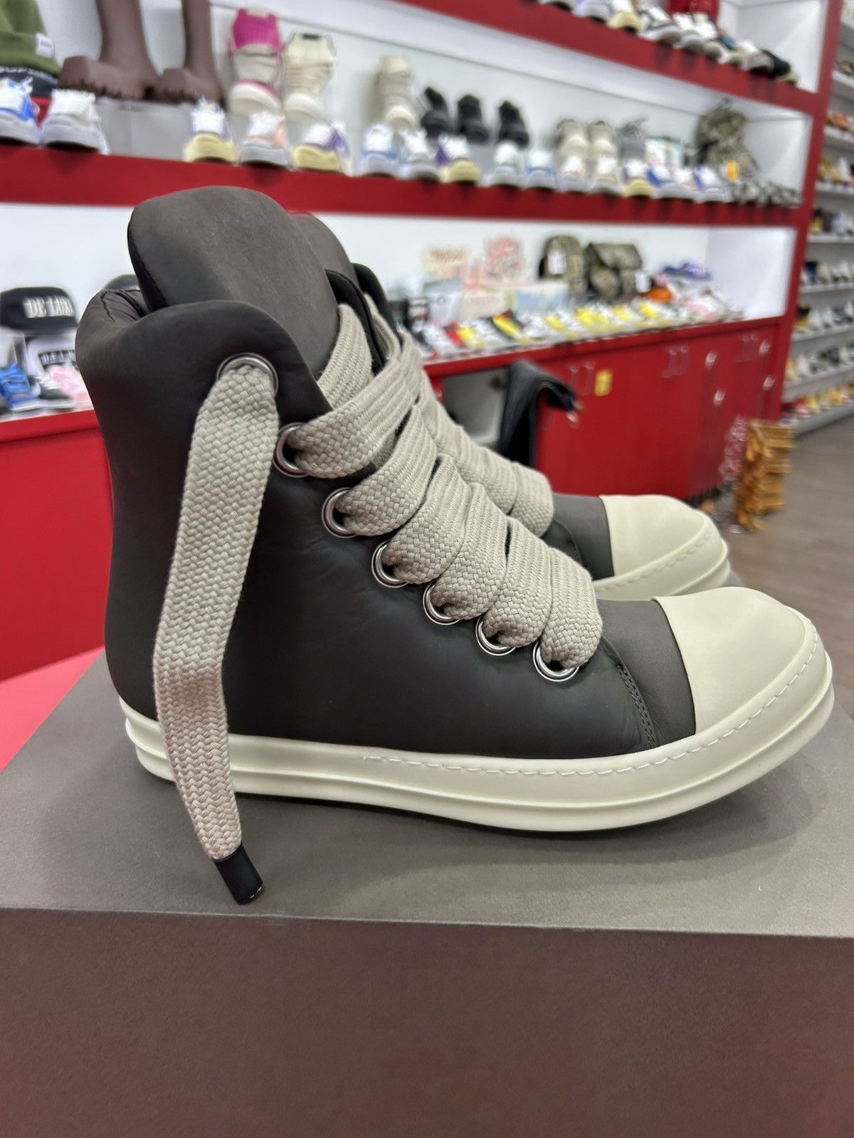 Rick Owens Rick Owens Jumbo Lace Padded Ramones Size US 10 / EU 43 - 4 Thumbnail