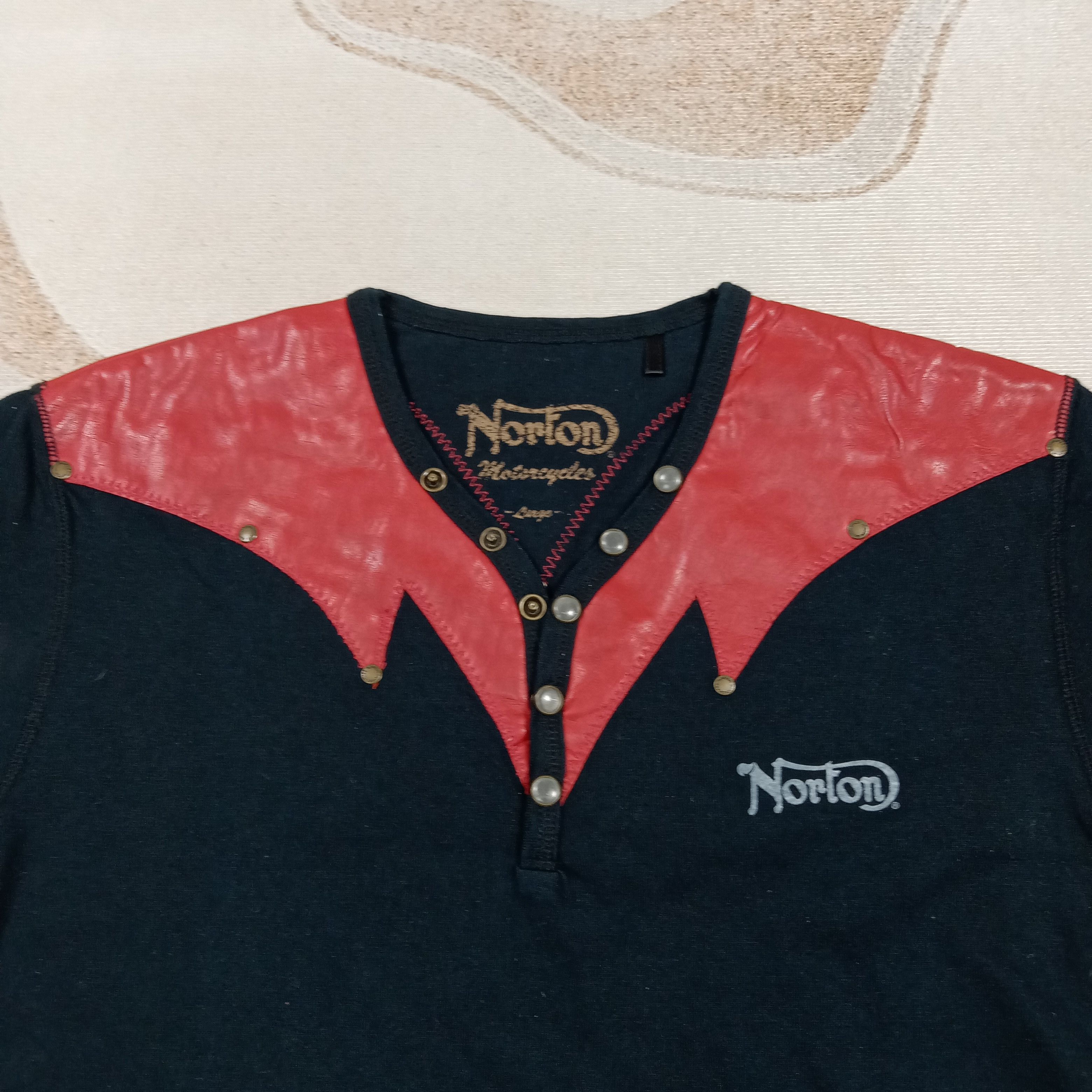 Norton Norton American Racing Motorsport Style Tshirt C285N1 Size US M / EU 48-50 / 2 - 2 Thumbnail