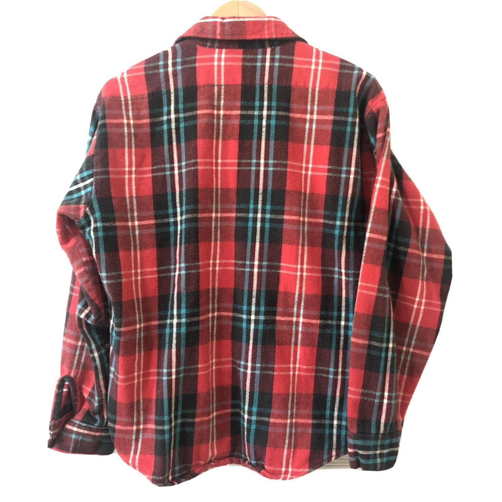 Field And Stream Vintage Field & Stream L Heavy Flannel Red Plaid Made USA Size US L / EU 52-54 / 3 - 7 Preview