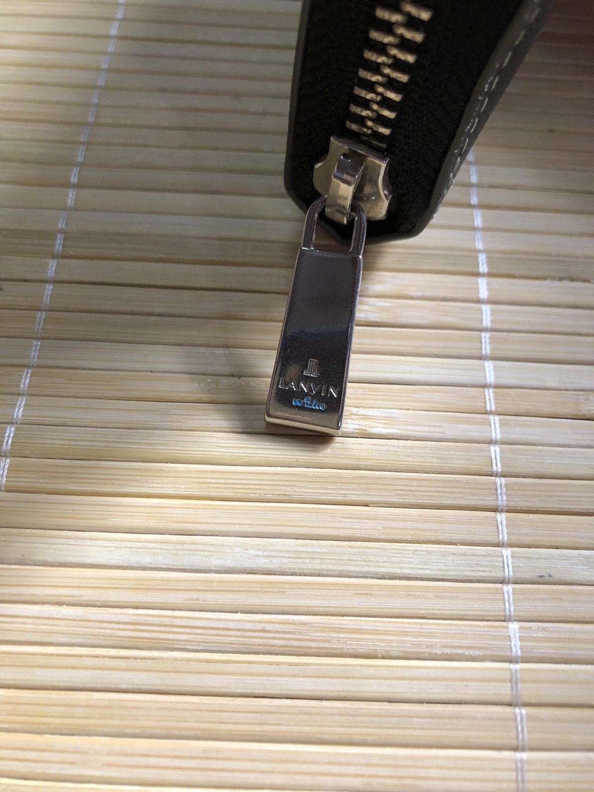 Designer × Lanvin Lanvin en bleu long wallet two tone Size ONE SIZE - 6 Thumbnail