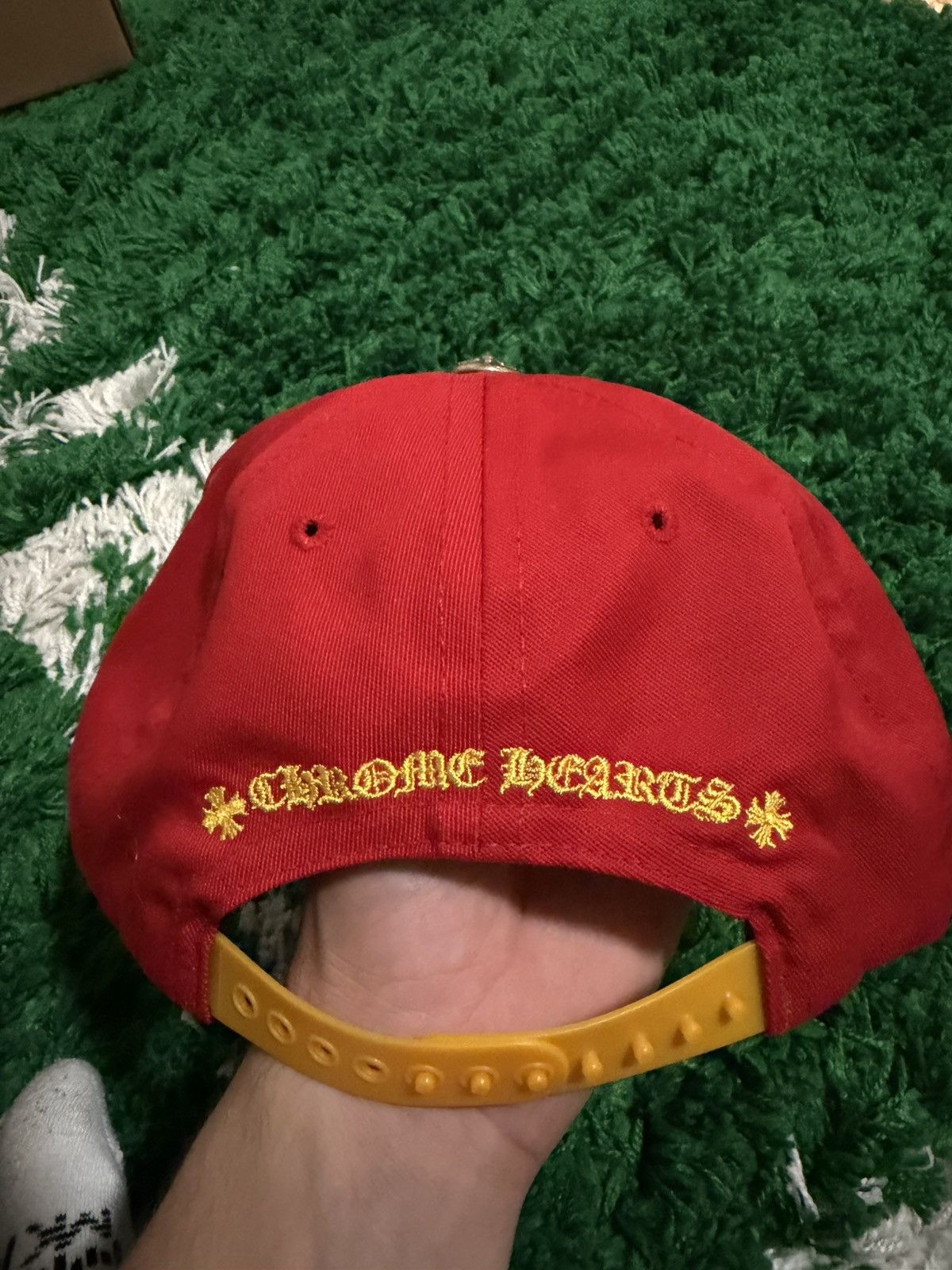 Chrome Hearts Chrome Hearts CH Baseball Cap Red Size ONE SIZE - 2 Thumbnail