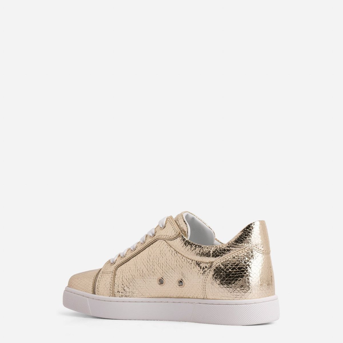 Christian Louboutin o1s1wg110924 Sneakers in Gold Size US 10 / IT 40 - 3 Thumbnail