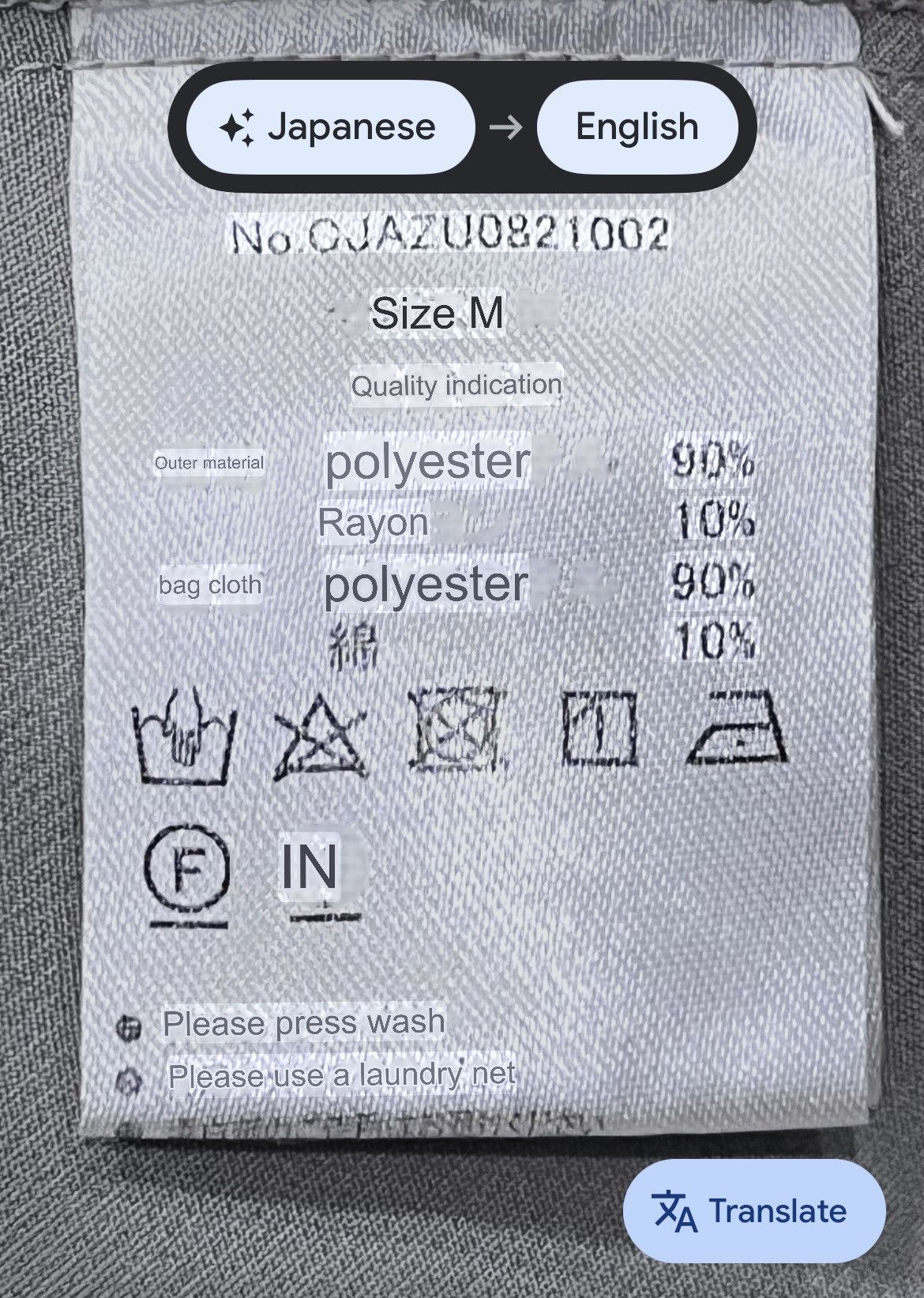 Japanese Brand RARE🔥Baggy Wide Bondage Cargo Pants Yohji Style Size US 30 / EU 46 - 8 Thumbnail