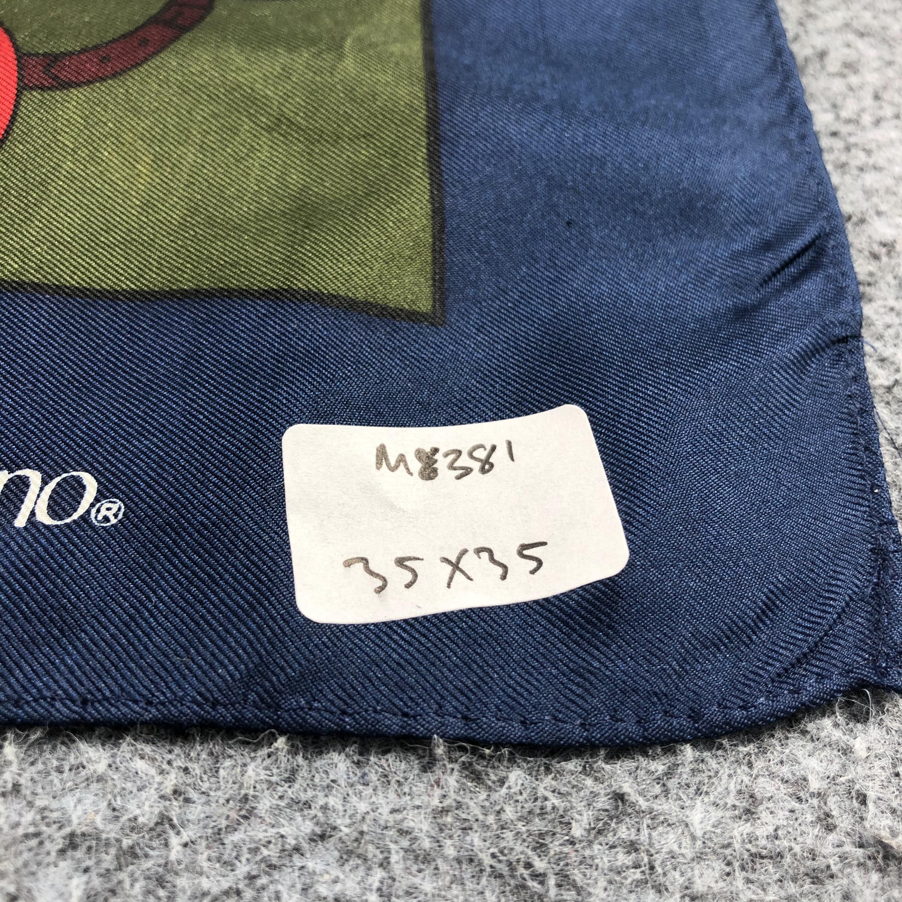 Roberta di Camerino Vintage Roberta di Camerino Silk Scarf M381 Size ONE SIZE - 7 Thumbnail